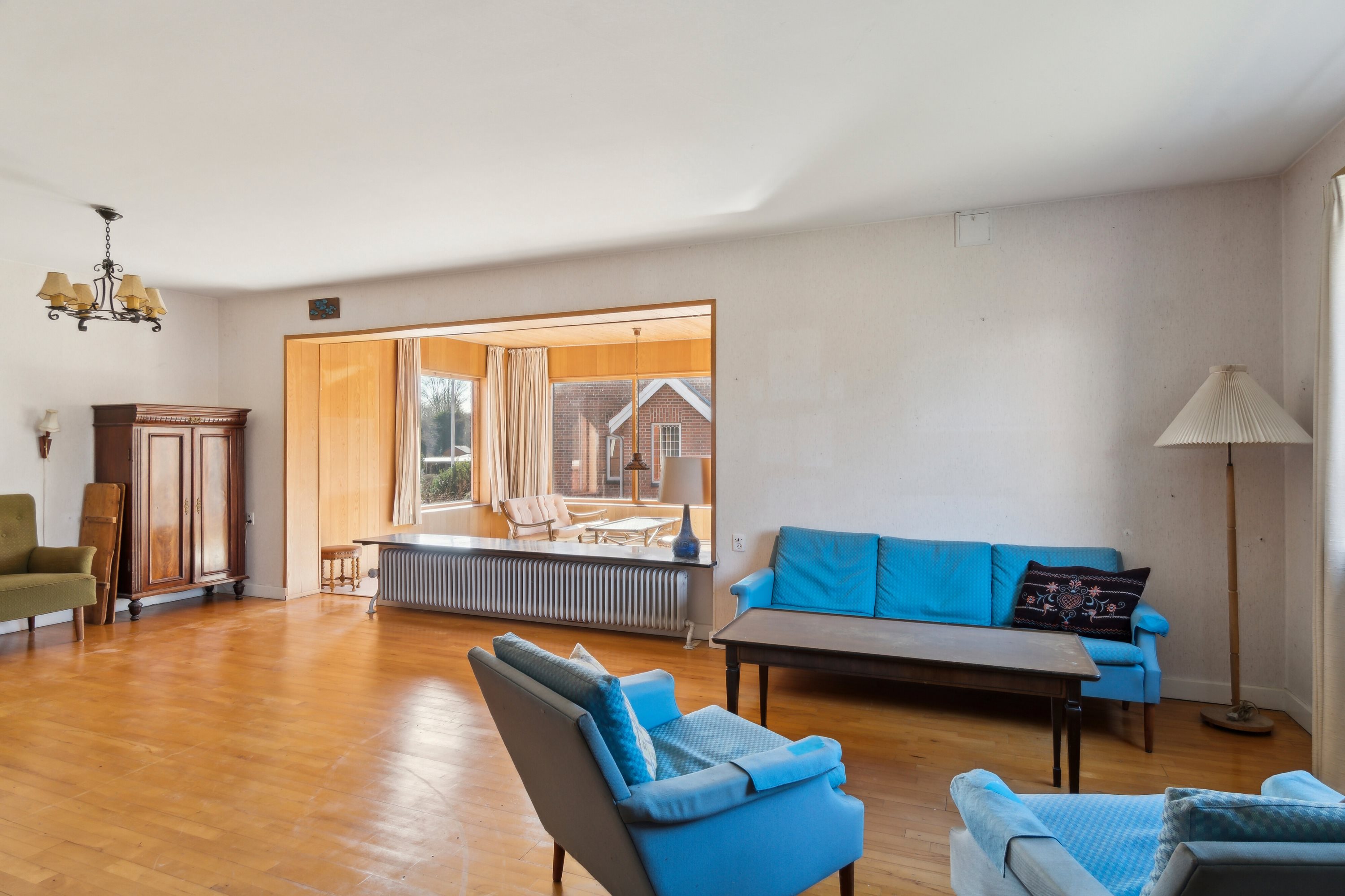 Fremhævet stue billede i fuldskærmstilstand. Billede af Egebjergvej 41, 4500 Nykøbing Sj