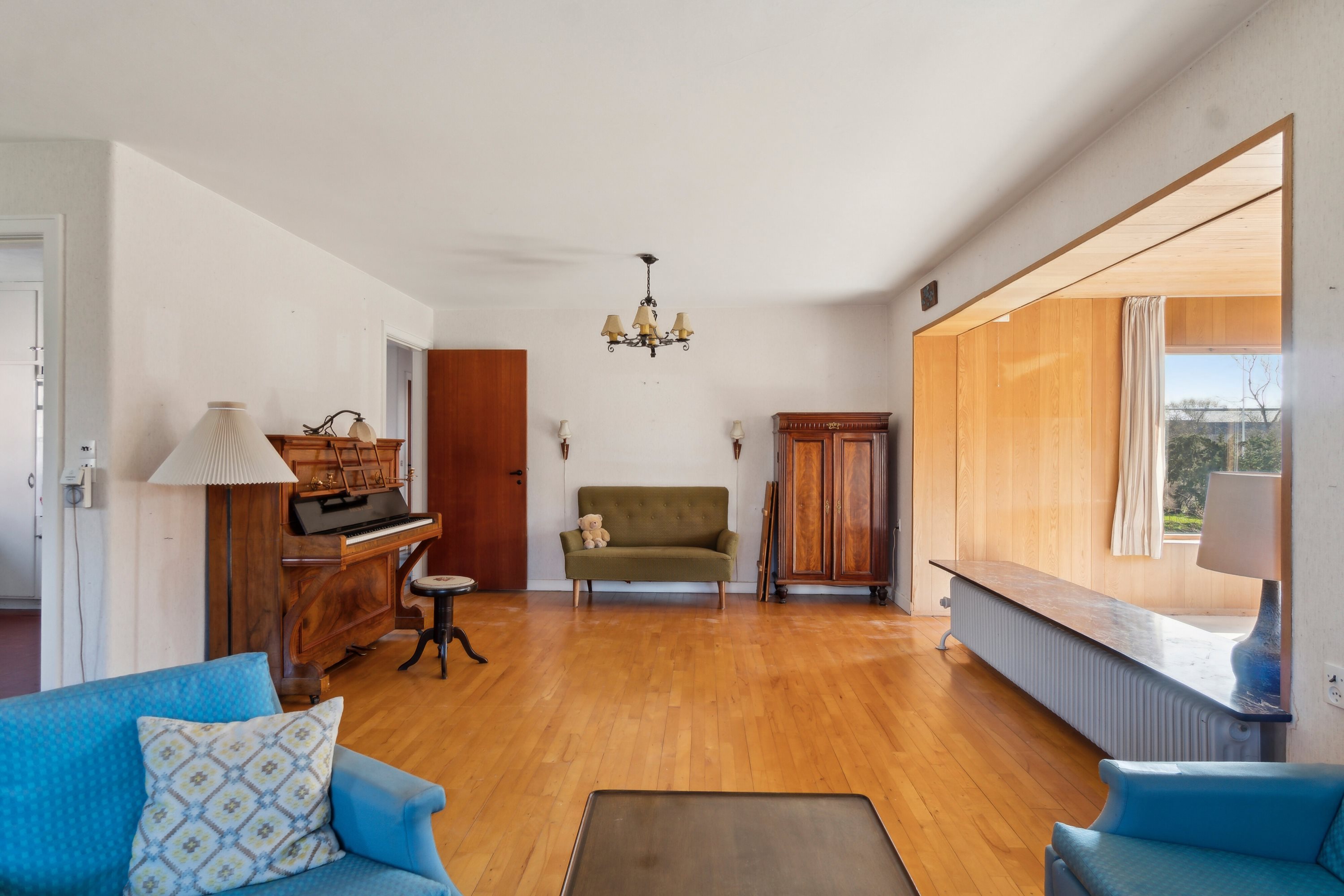 Fremhævet stue billede i fuldskærmstilstand. Billede af Egebjergvej 41, 4500 Nykøbing Sj