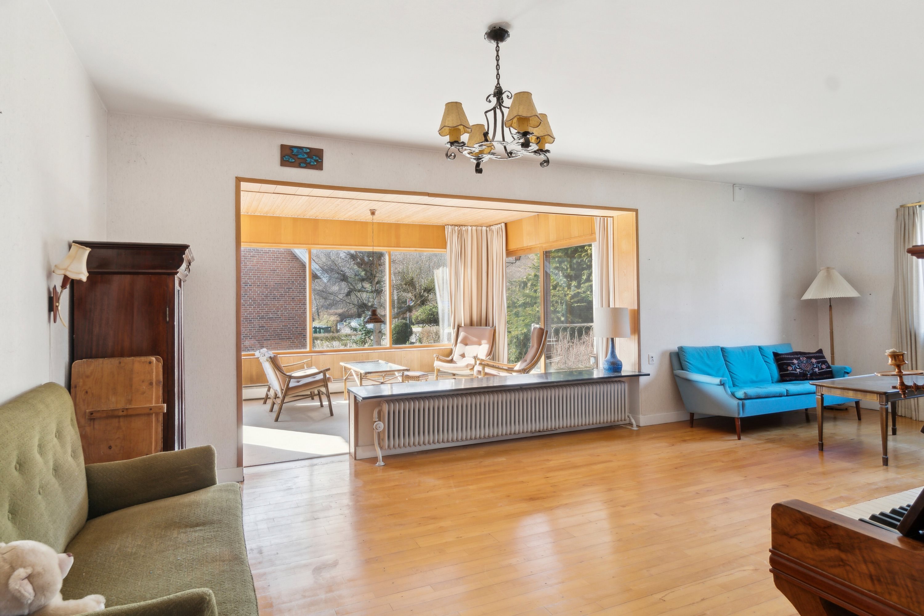 Fremhævet stue billede i fuldskærmstilstand. Billede af Egebjergvej 41, 4500 Nykøbing Sj