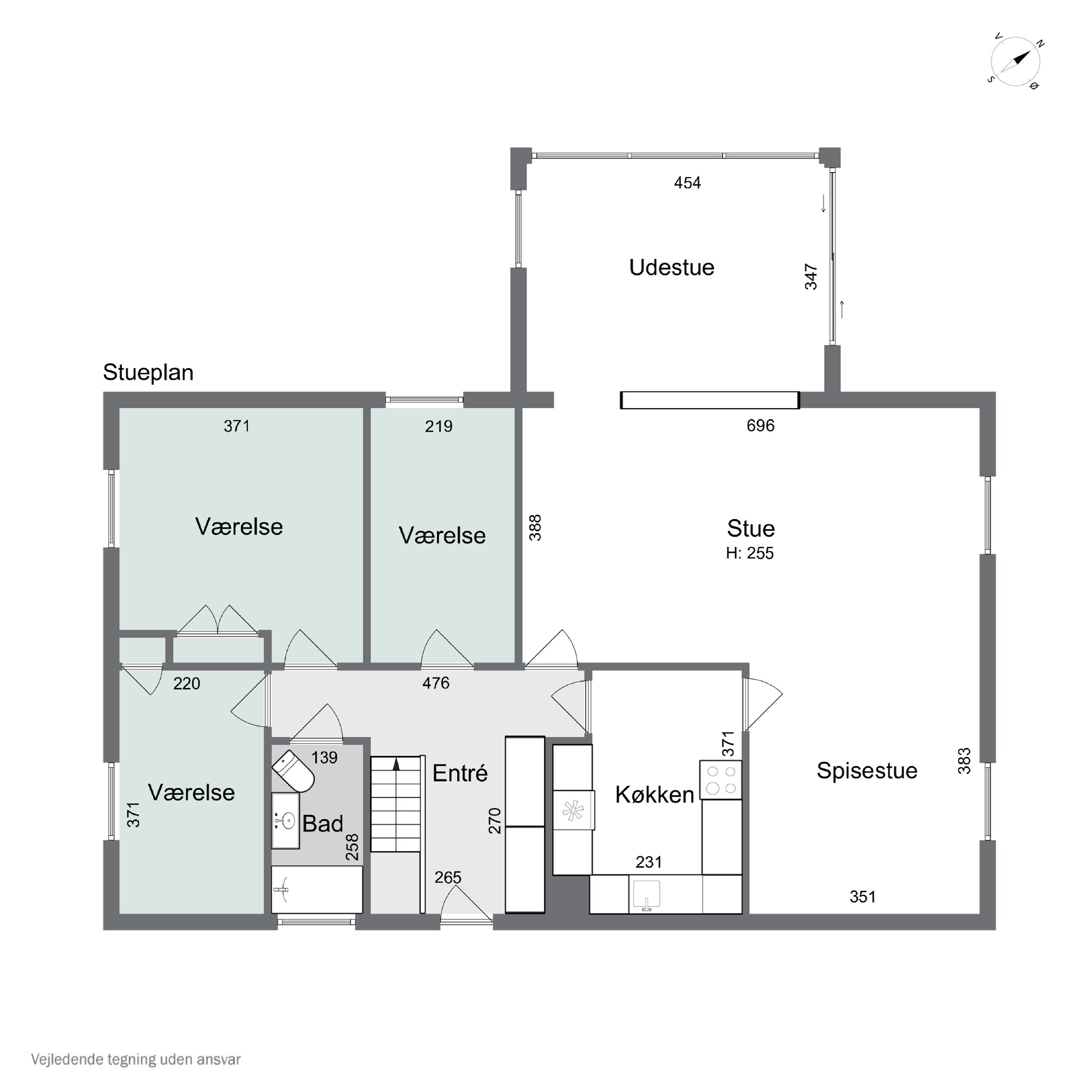 Plantegninger billede af Egebjergvej 41, 4500 Nykøbing Sj