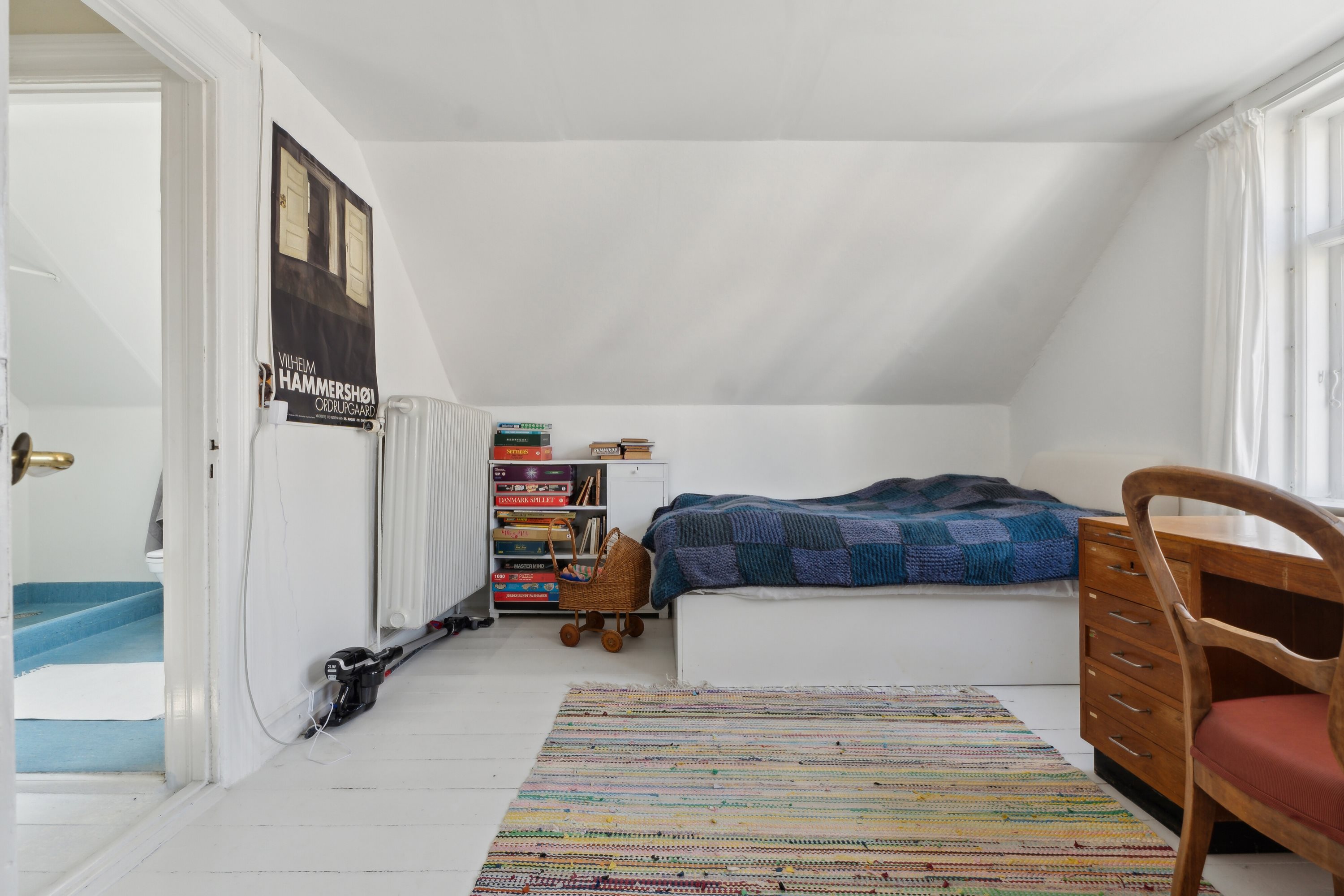 Fremhævet soveværelse billede i fuldskærmstilstand. Billede af Jens Winthers Vej 20, 5900 Rudkøbing