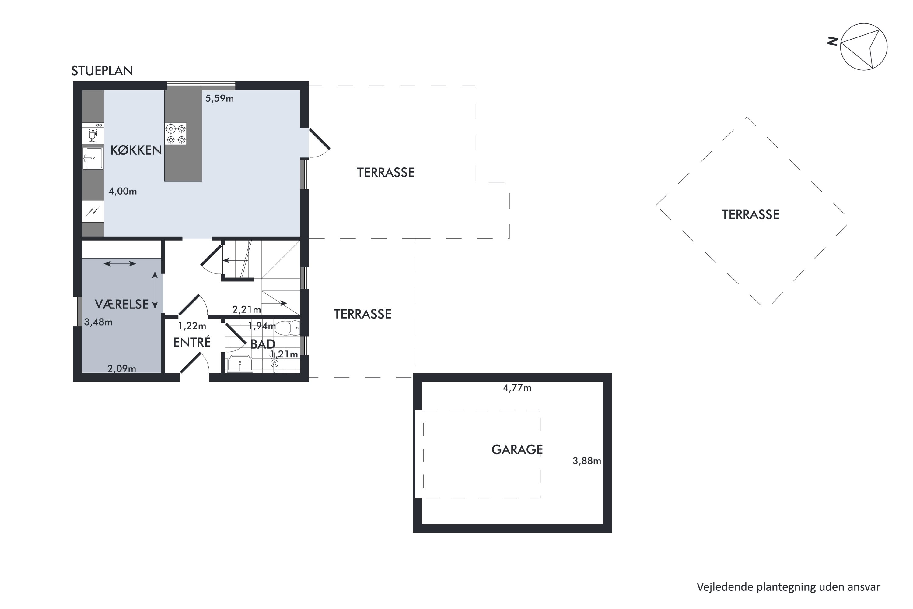 Plantegninger billede af Dr Louise Vej 11, 8500 Grenaa