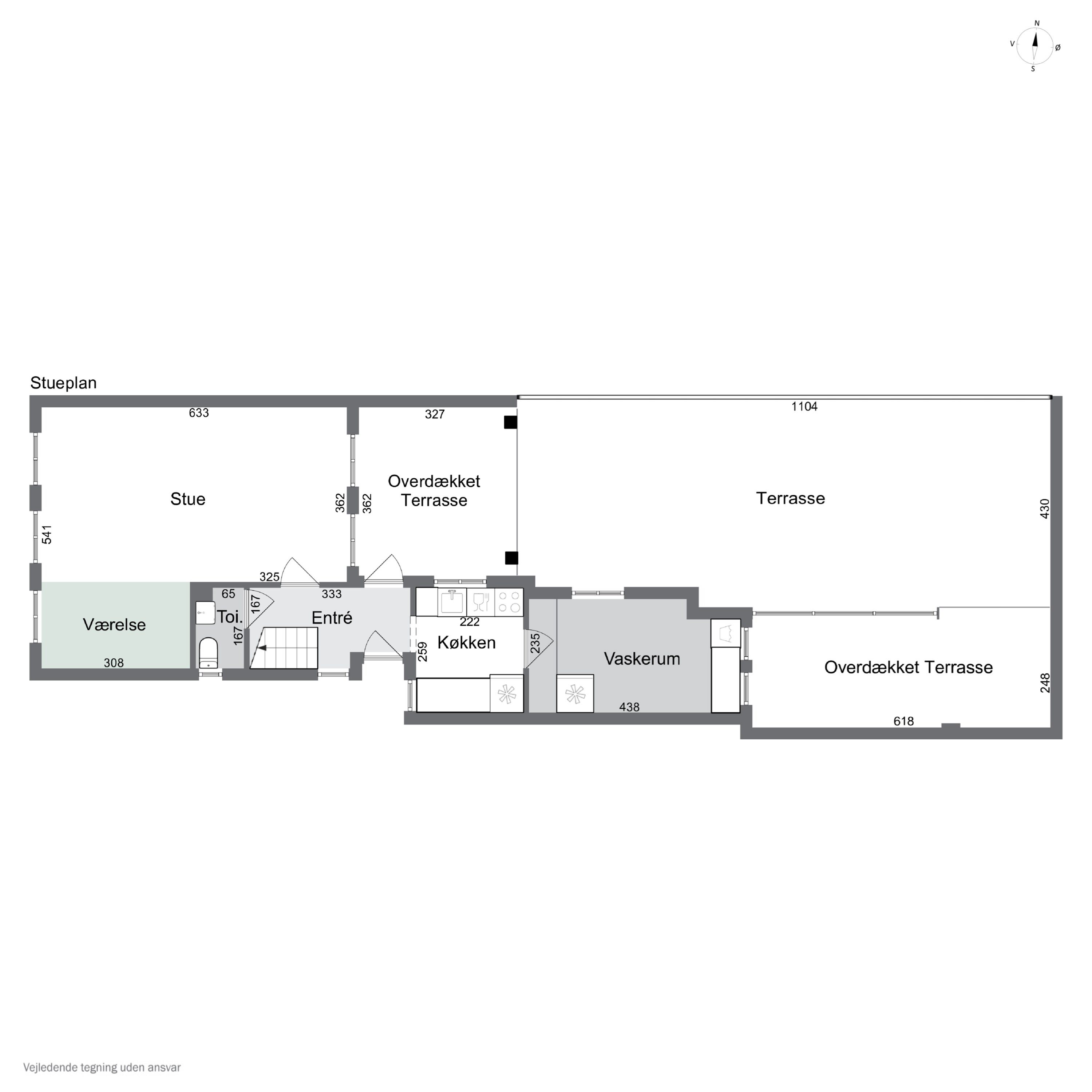 Plantegninger billede af Johnsens Tværvej 13, 3700 Rønne