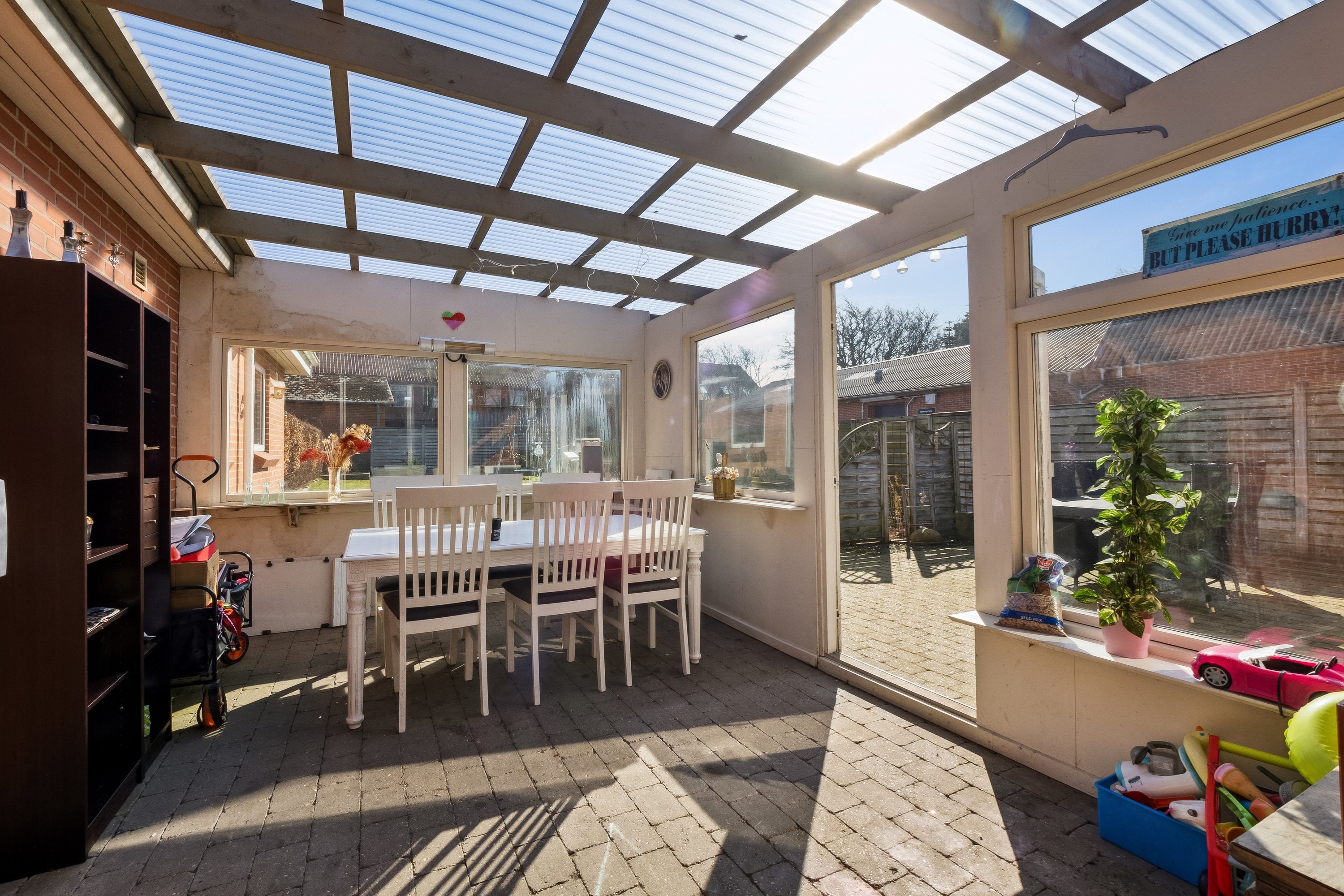 Fremhævet udestue billede i fuldskærmstilstand. Billede af Sejersvej 32, Sejerslev, 7900 Nykøbing M