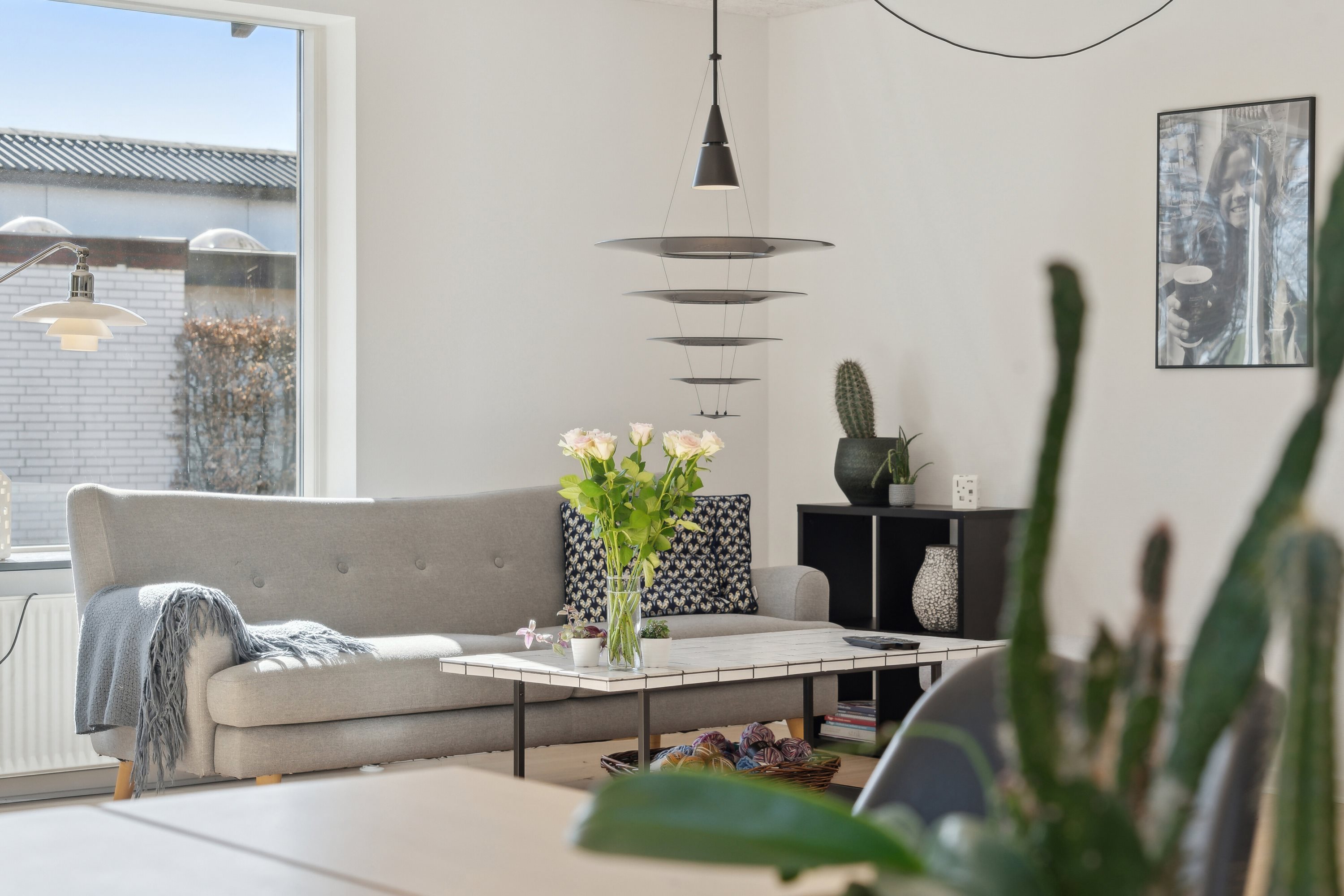 Fremhævet stue billede i fuldskærmstilstand. Billede af Skravevej 2, Københoved, 6630 Rødding