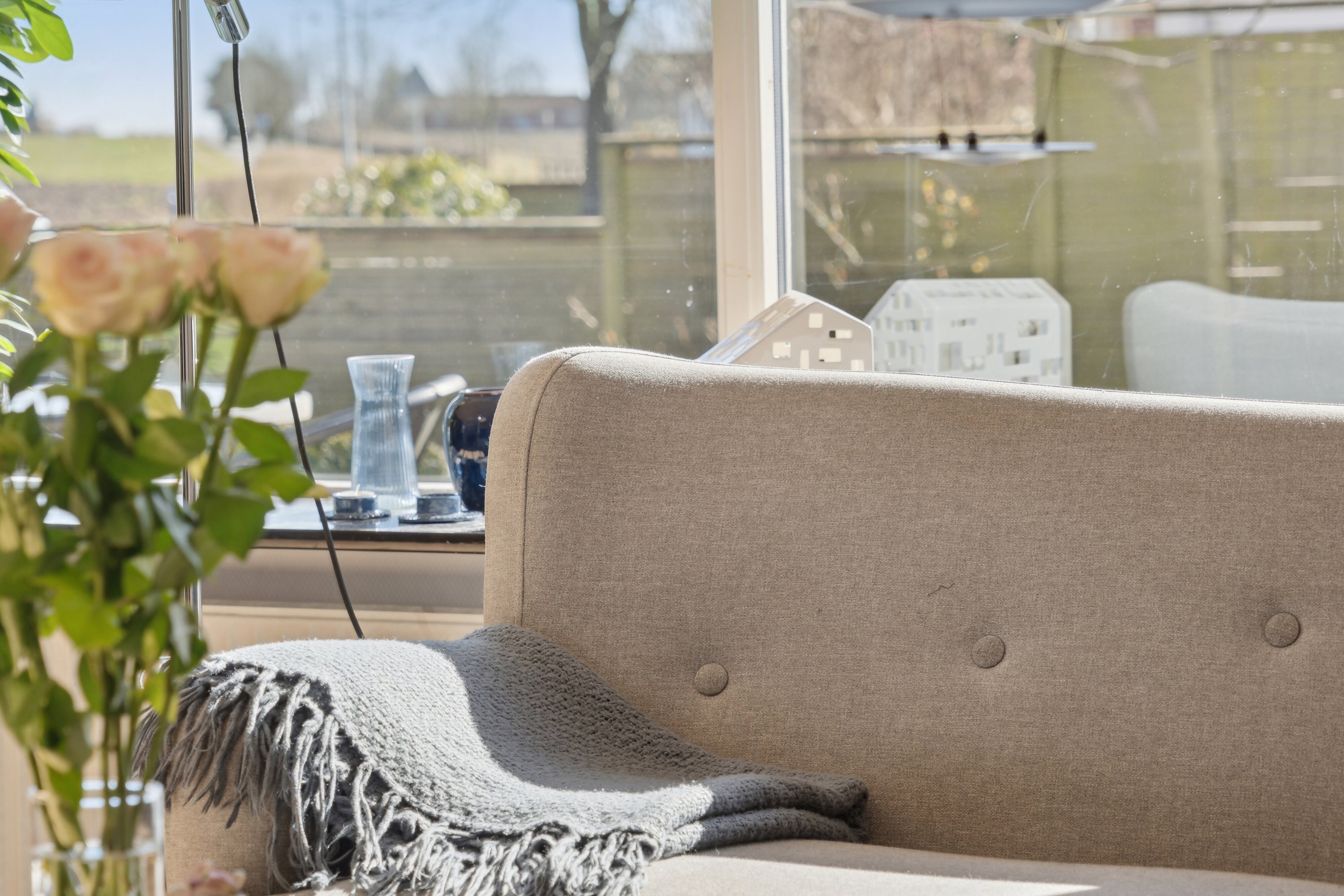 Fremhævet stue billede i fuldskærmstilstand. Billede af Skravevej 2, Københoved, 6630 Rødding