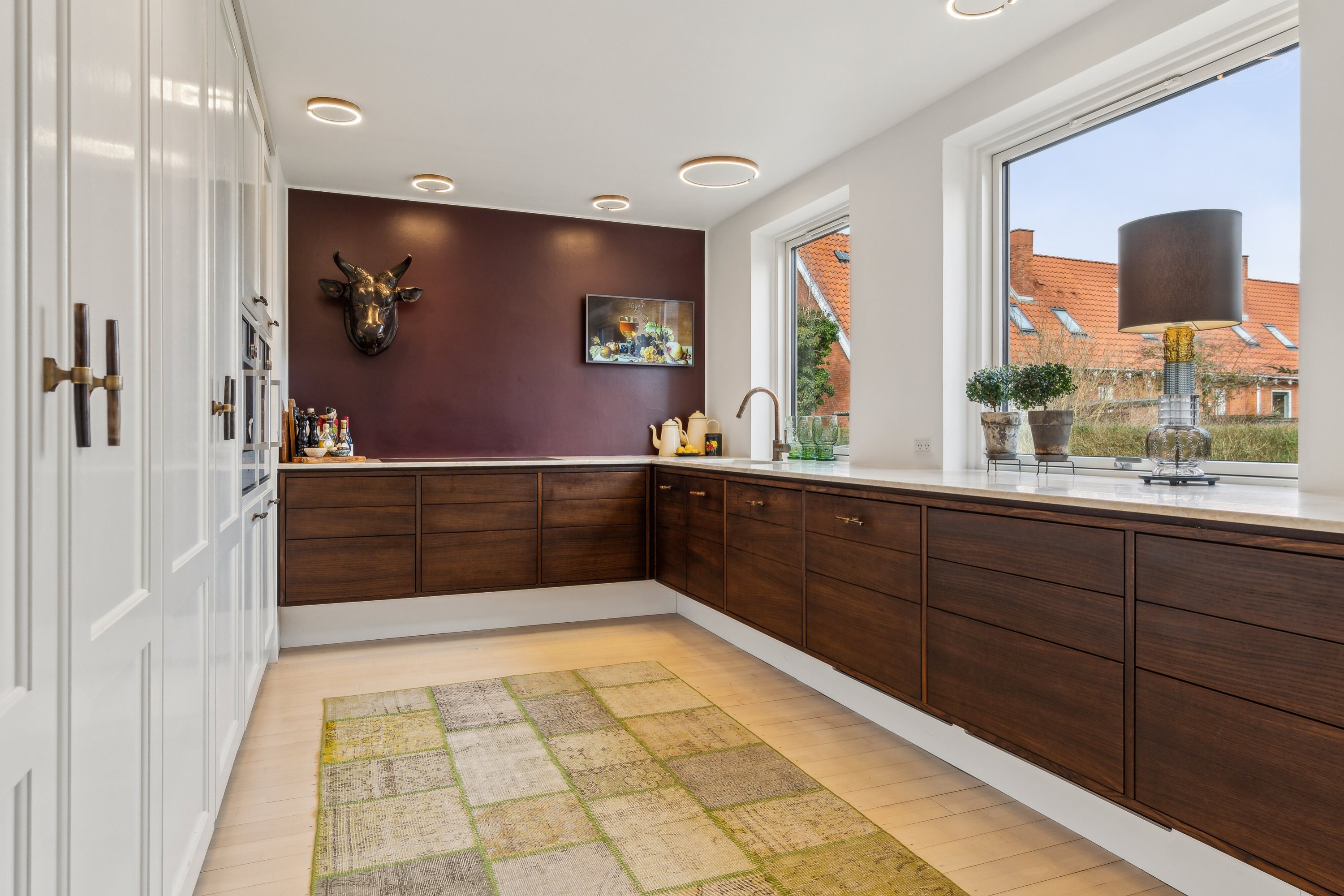 Fremhævet køkken billede i fuldskærmstilstand. Billede af Elletoften 8, 2800 Kongens Lyngby