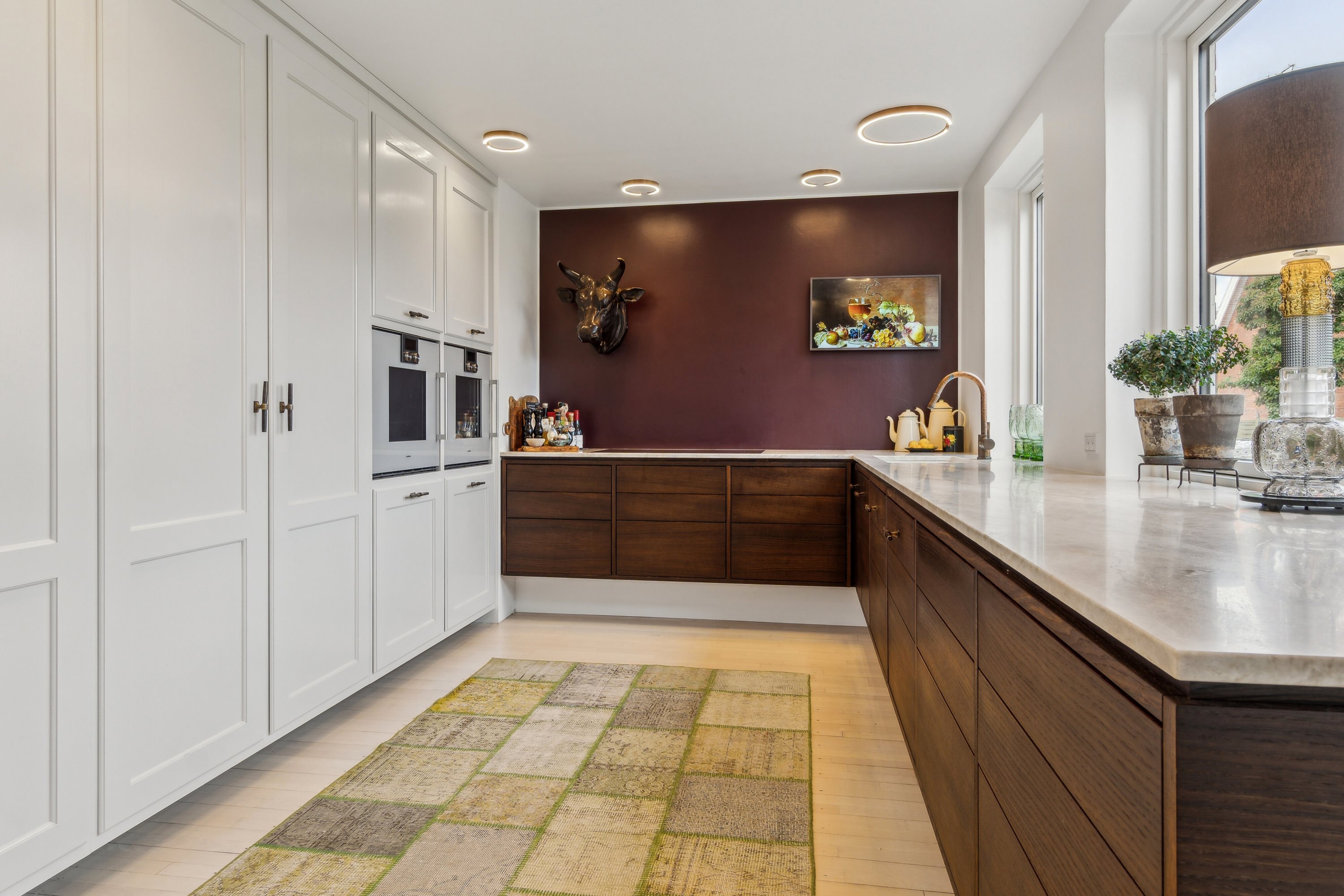 Fremhævet køkken billede i fuldskærmstilstand. Billede af Elletoften 8, 2800 Kongens Lyngby