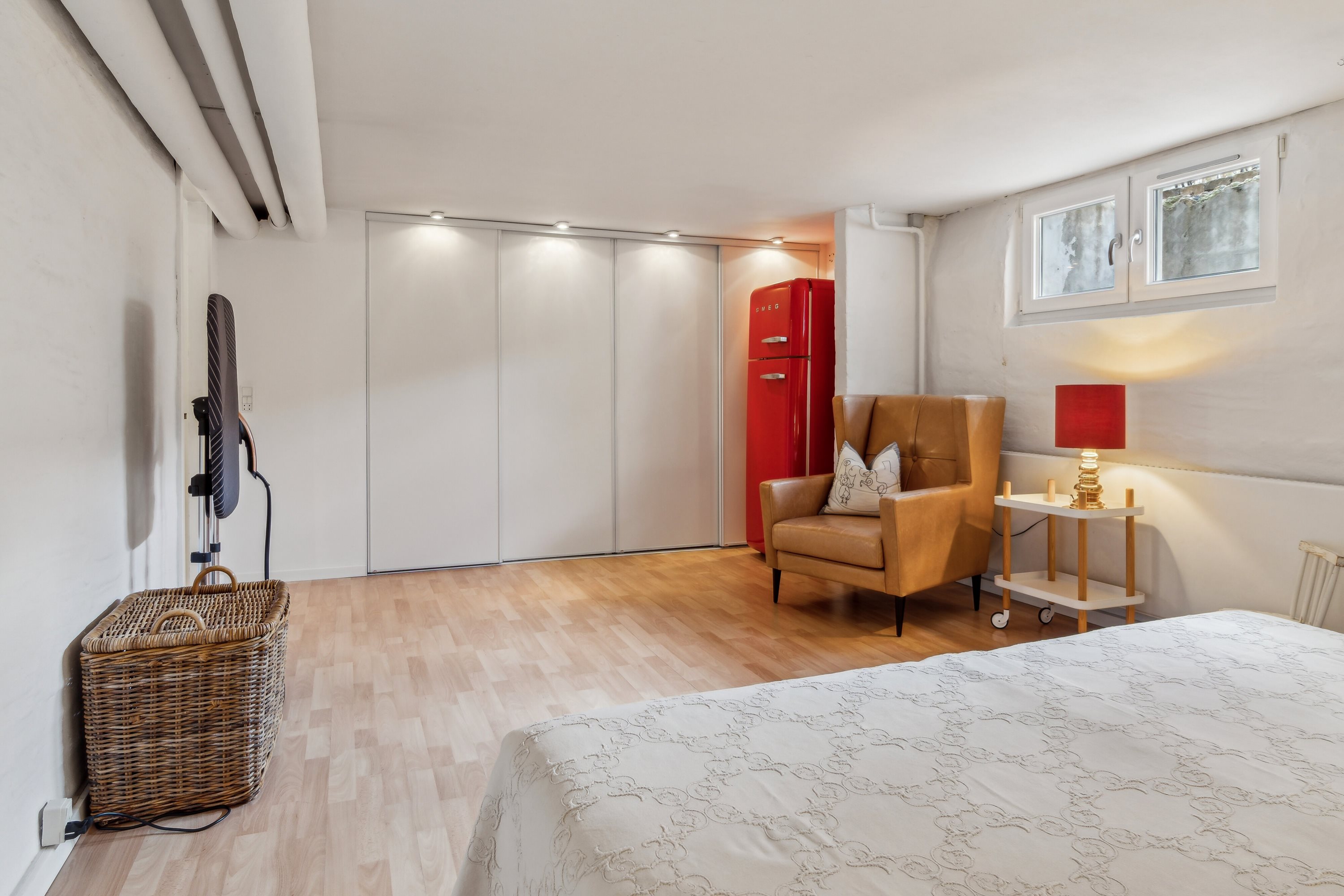 Fremhævet soveværelse billede i fuldskærmstilstand. Billede af Elletoften 8, 2800 Kongens Lyngby