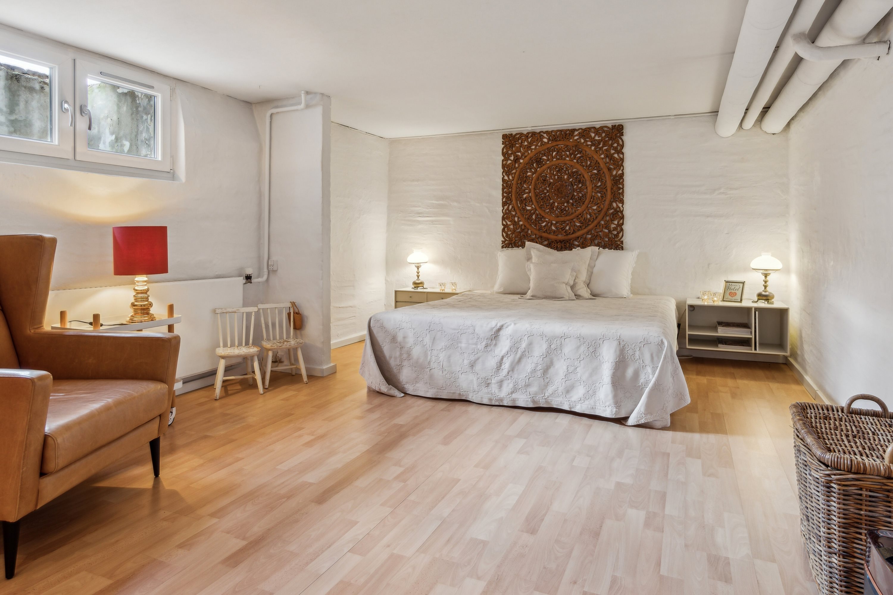 Fremhævet soveværelse billede i fuldskærmstilstand. Billede af Elletoften 8, 2800 Kongens Lyngby