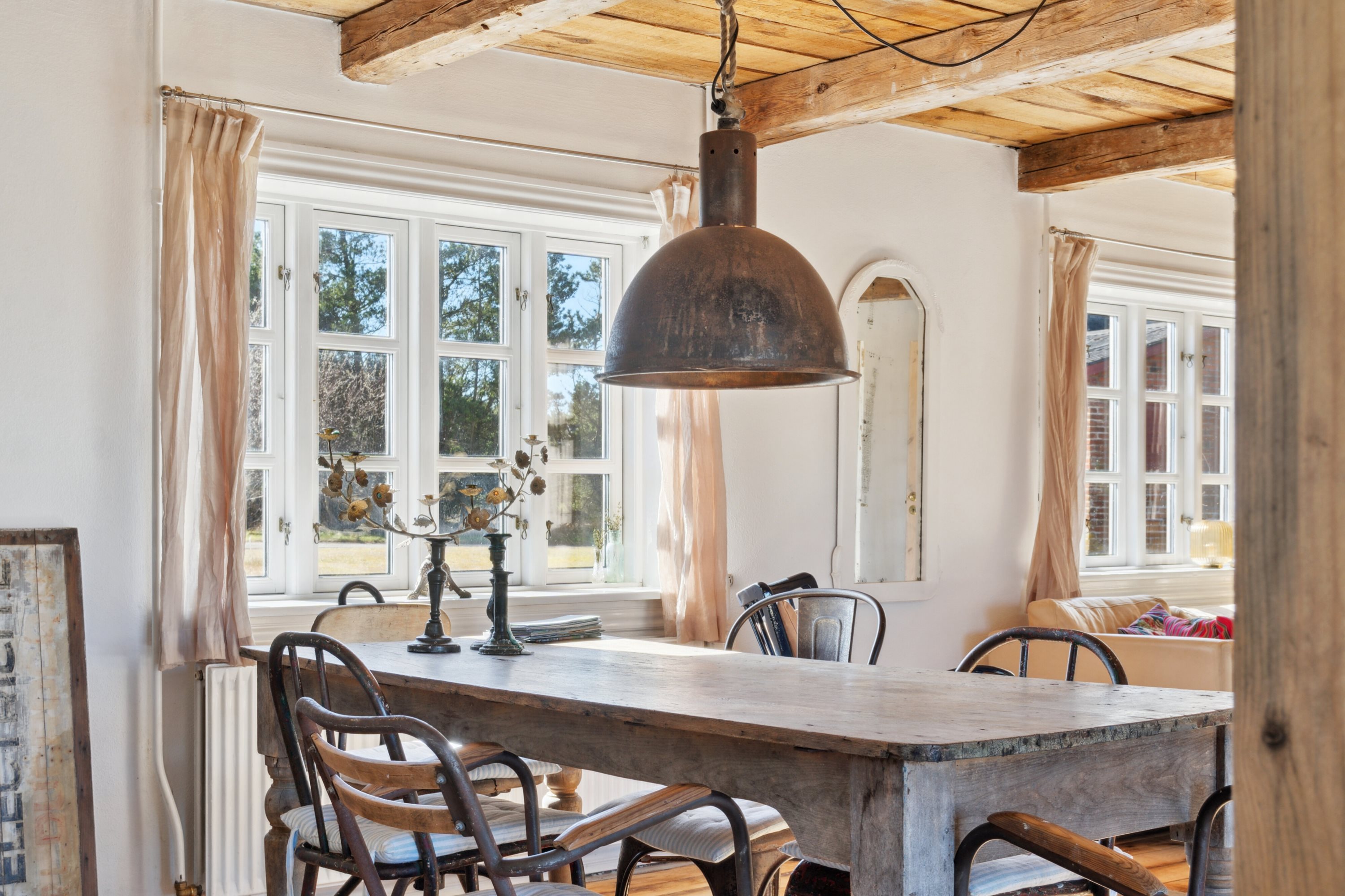 Fremhævet spisestue billede i fuldskærmstilstand. Billede af Lyngbyvej 24, Lyngby, 7755 Bedsted Thy