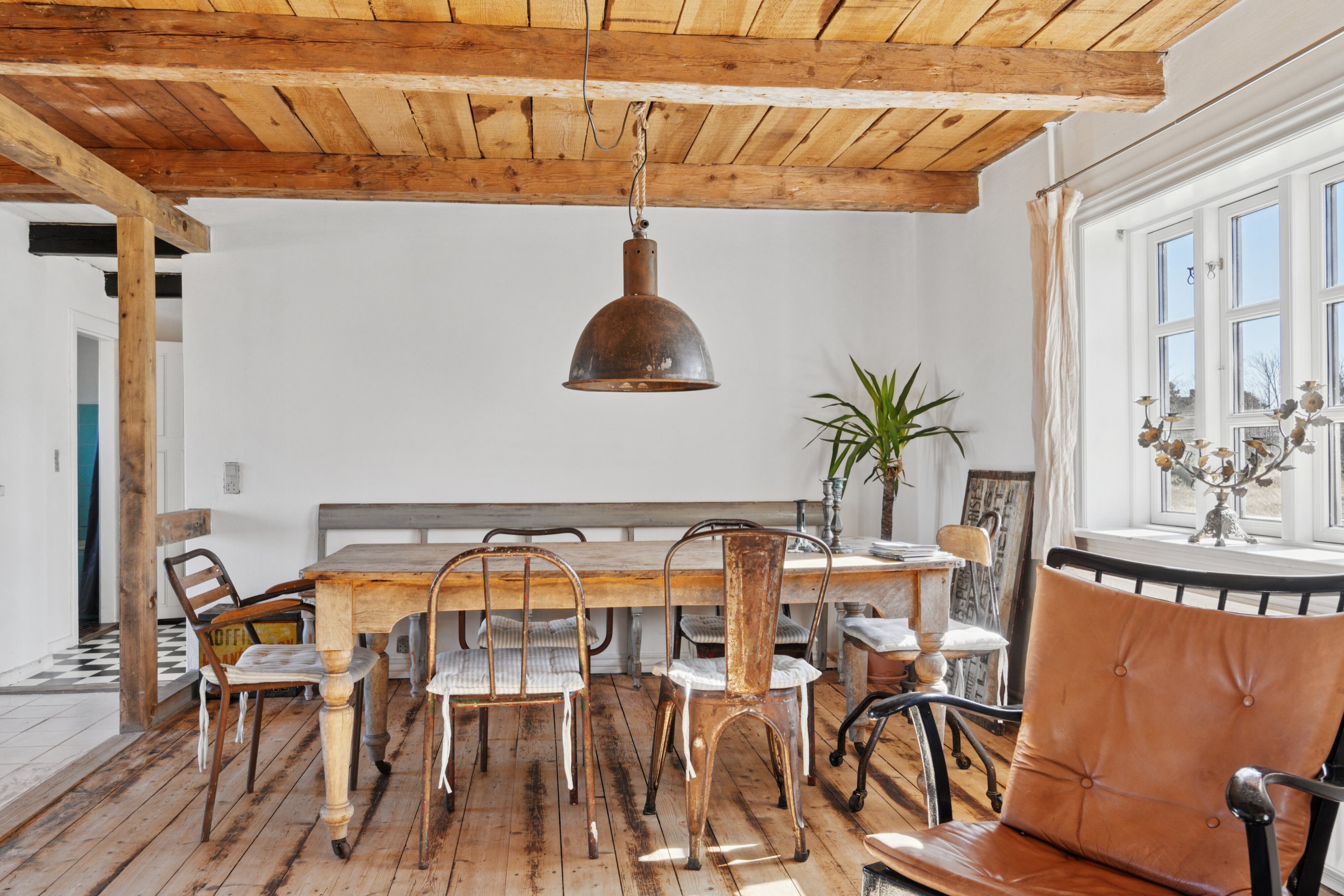 Fremhævet spisestue billede i fuldskærmstilstand. Billede af Lyngbyvej 24, Lyngby, 7755 Bedsted Thy