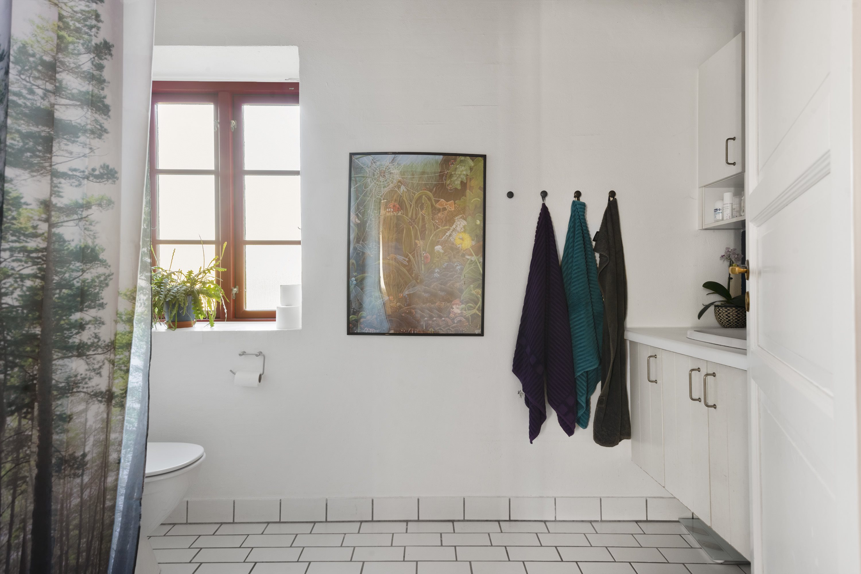 Fremhævet badeværelse billede i fuldskærmstilstand. Billede af Ballevej 127, 8300 Odder