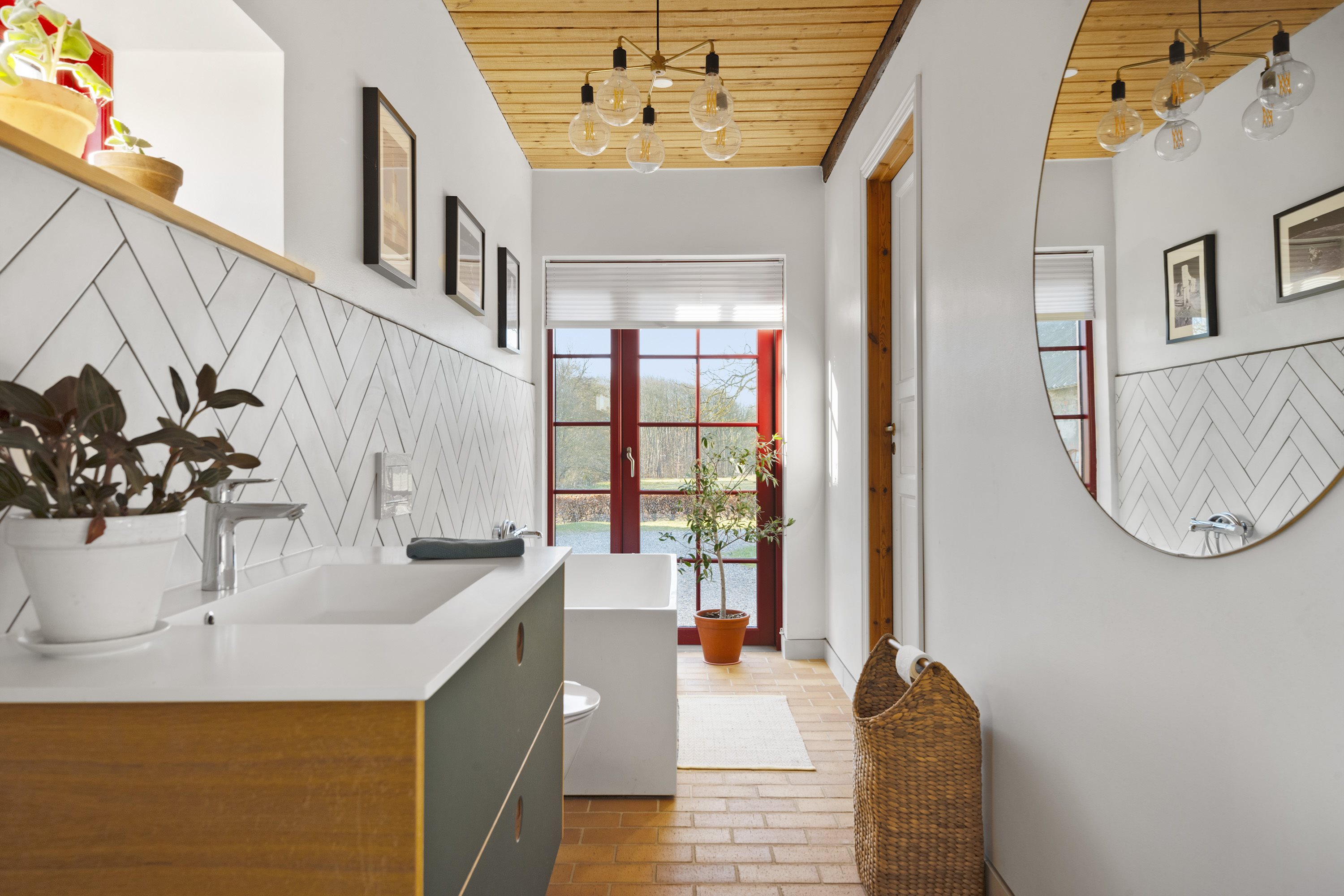 Fremhævet badeværelse billede i fuldskærmstilstand. Billede af Ballevej 127, 8300 Odder