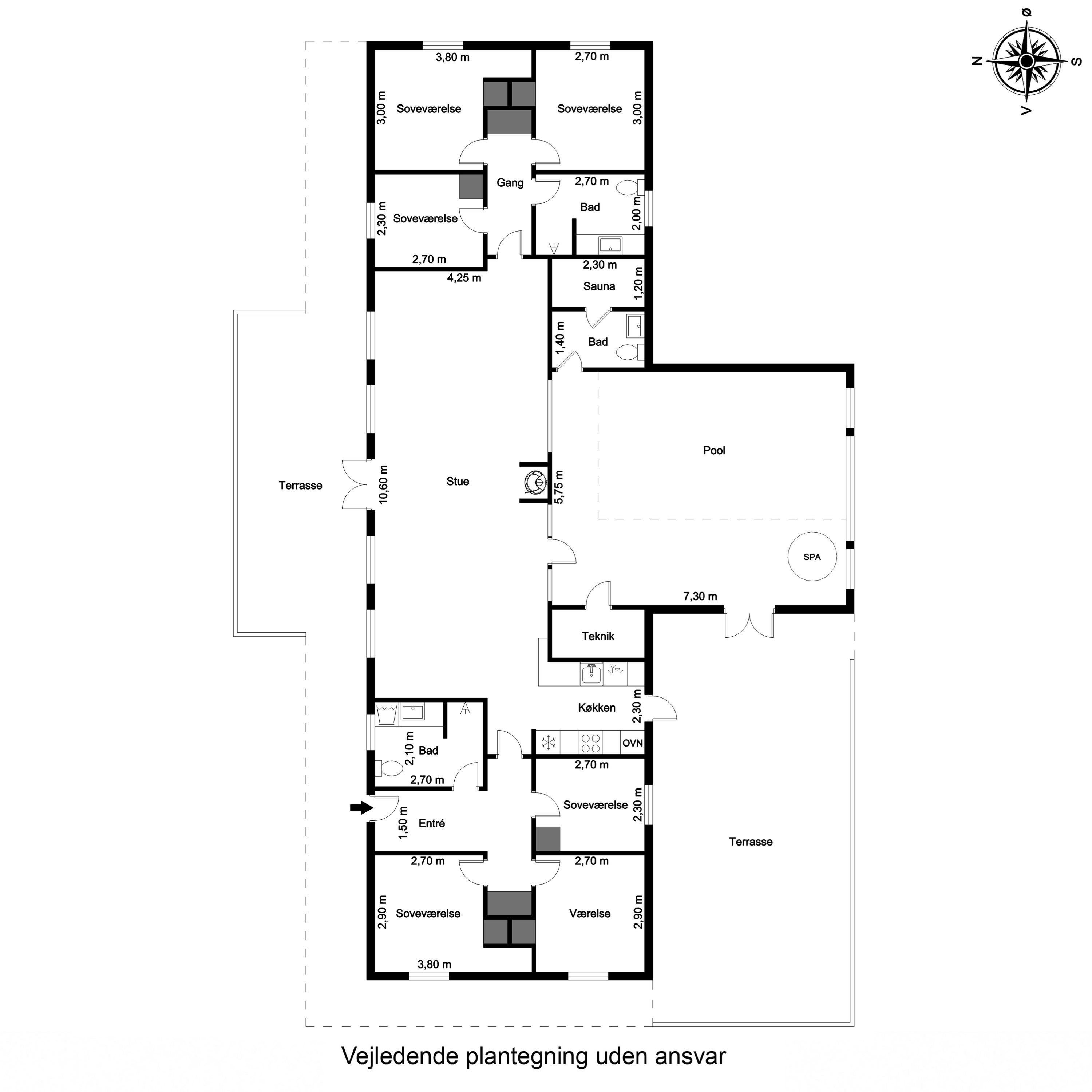 Plantegninger billede af Kornbjergvej 19, Husby, 6990 Ulfborg