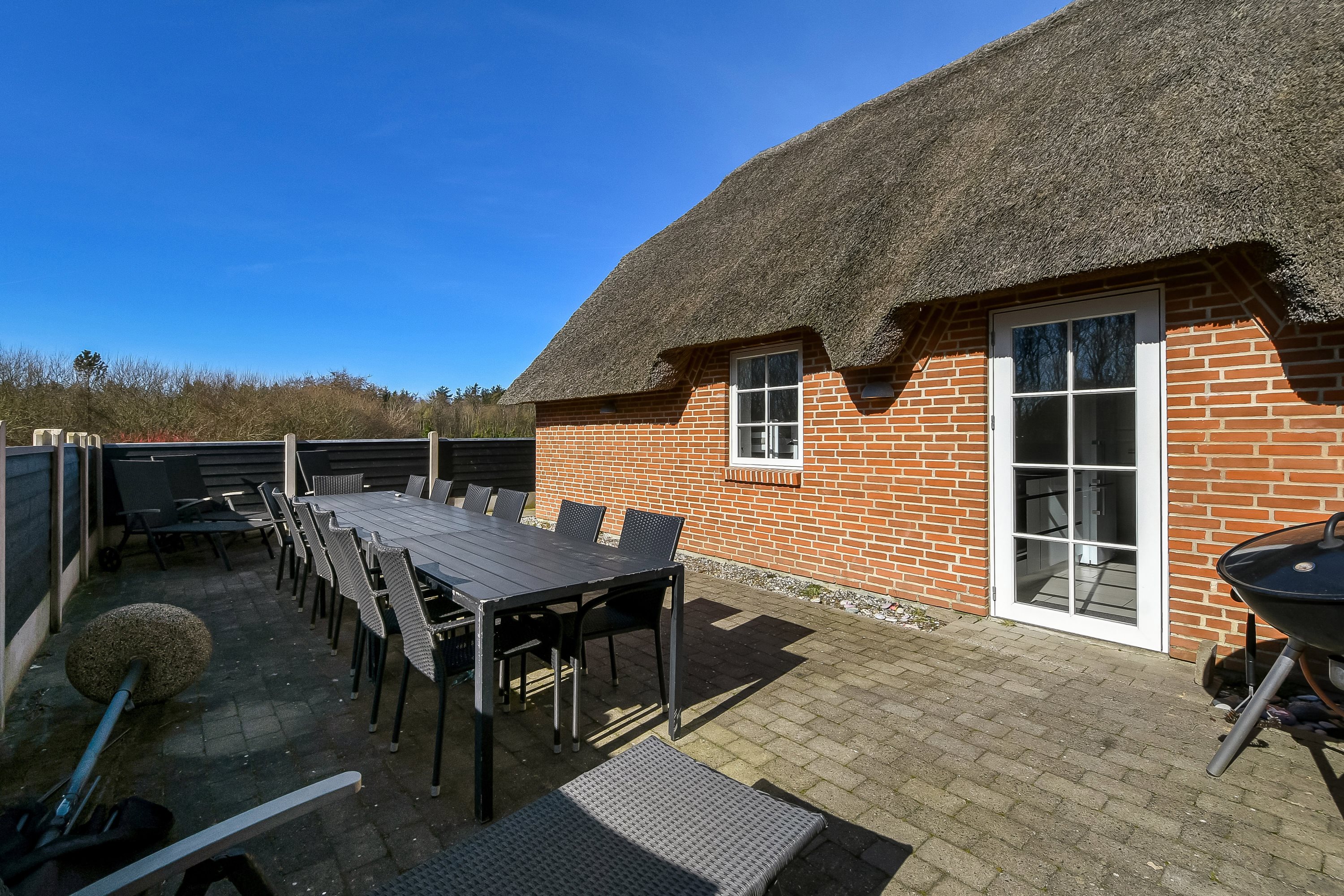 Fremhævet terrasse billede i fuldskærmstilstand. Billede af Kornbjergvej 19, Husby, 6990 Ulfborg