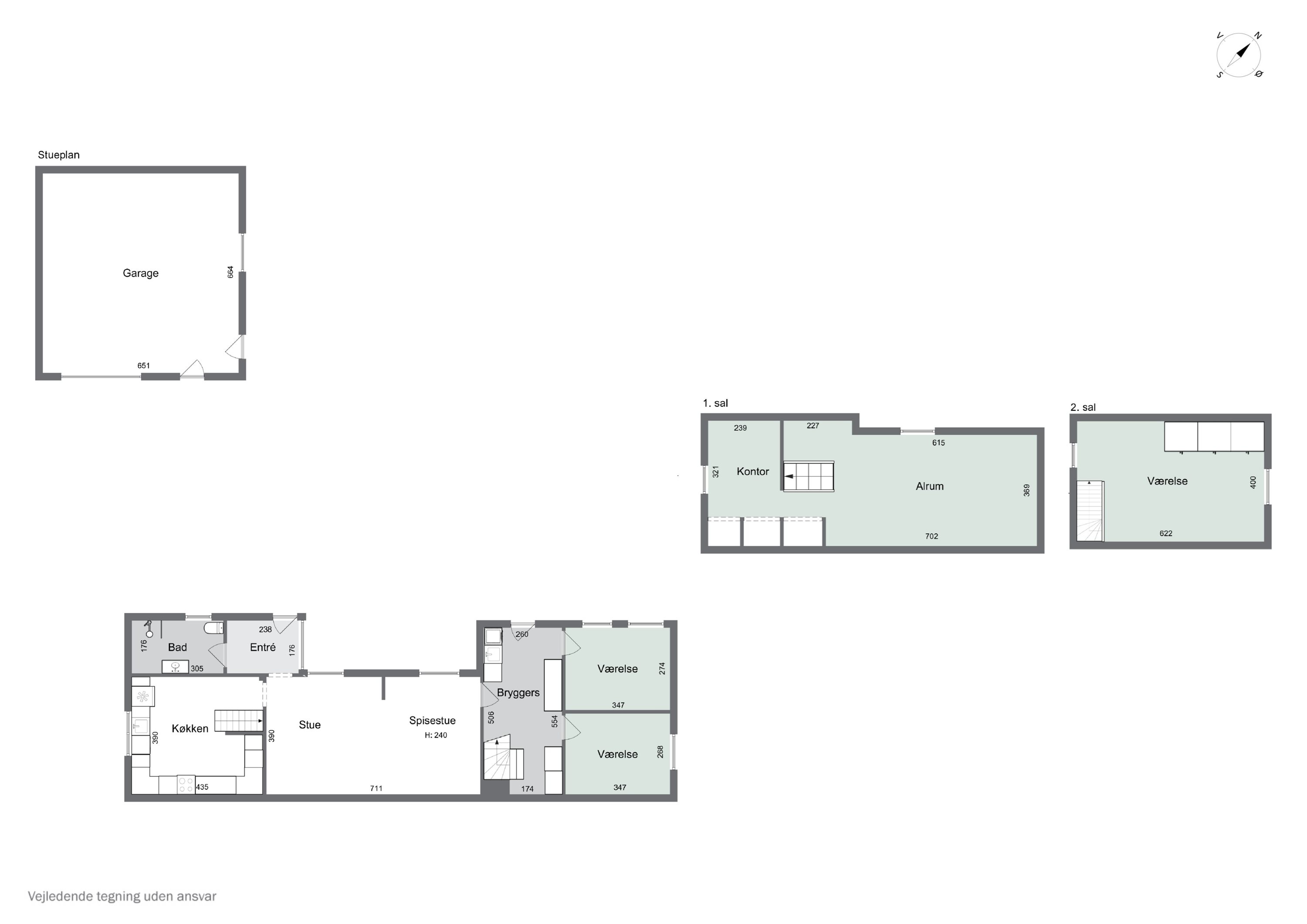 Plantegninger billede af Sct Hans Vej 12, 9800 Hjørring