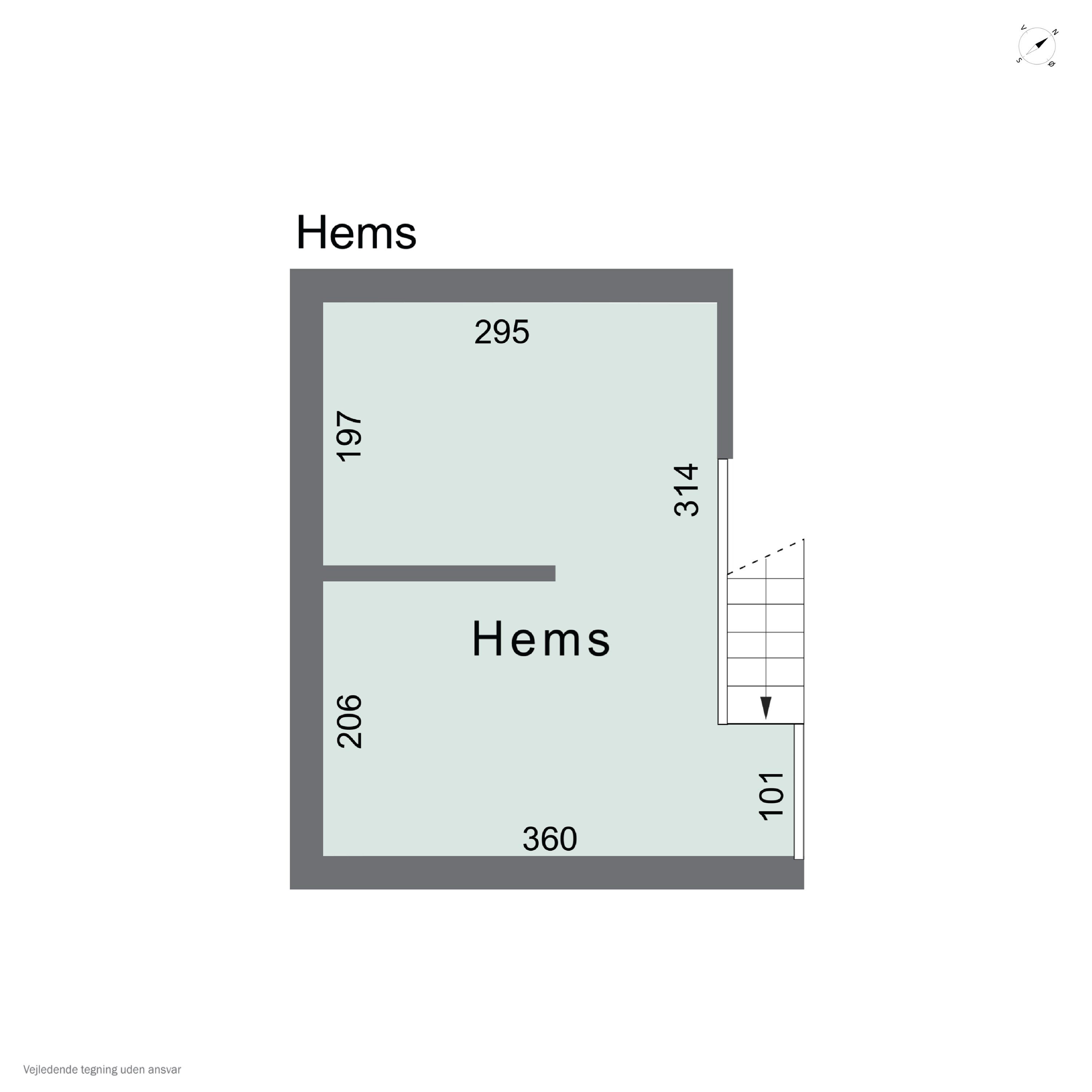 Plantegninger billede af Præstegyden 1, Kristiansminde, 5450 Otterup