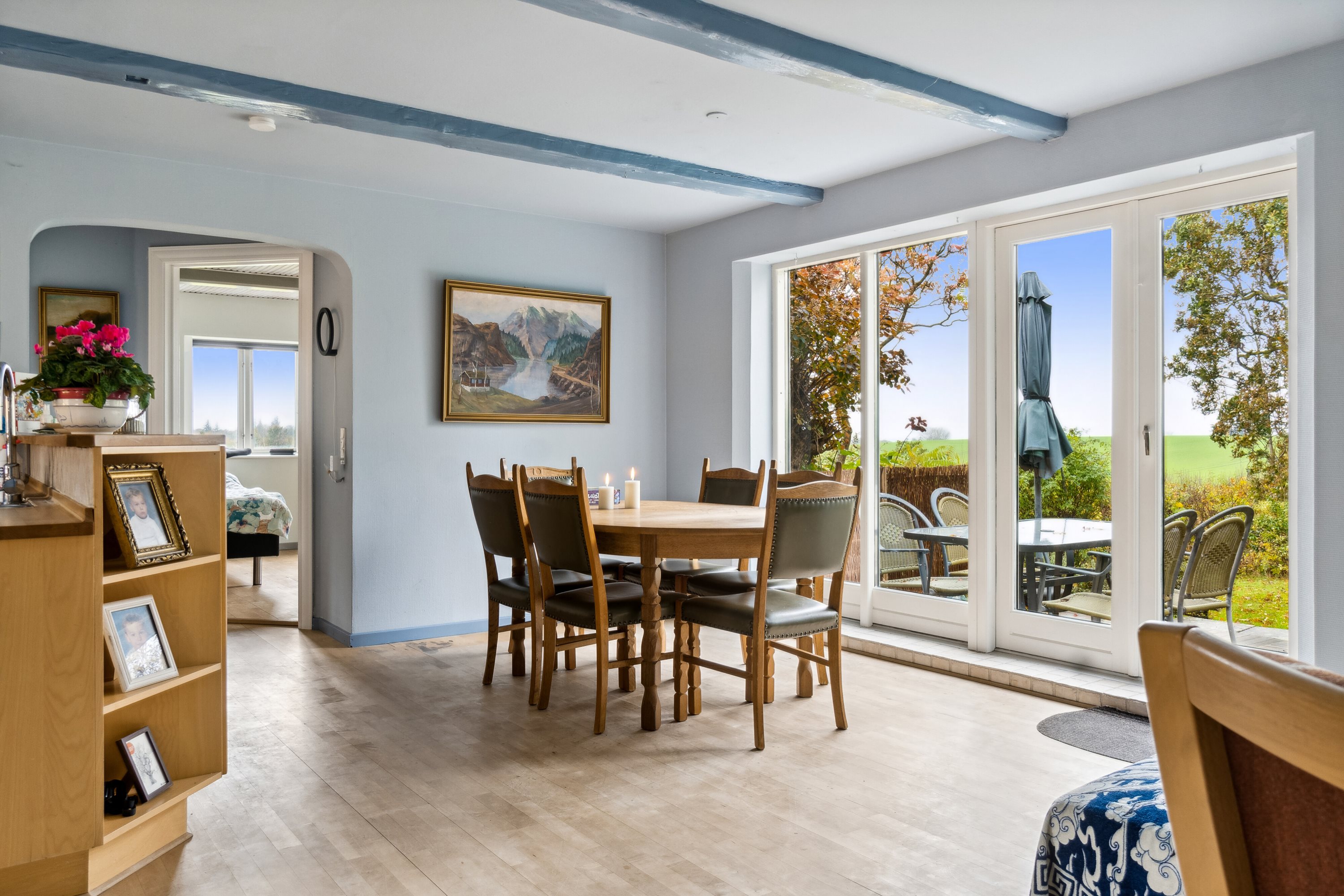 Fremhævet spisestue billede i fuldskærmstilstand. Billede af Drøsselbjergvej 45, Drøsselbjerg, 4200 Slagelse