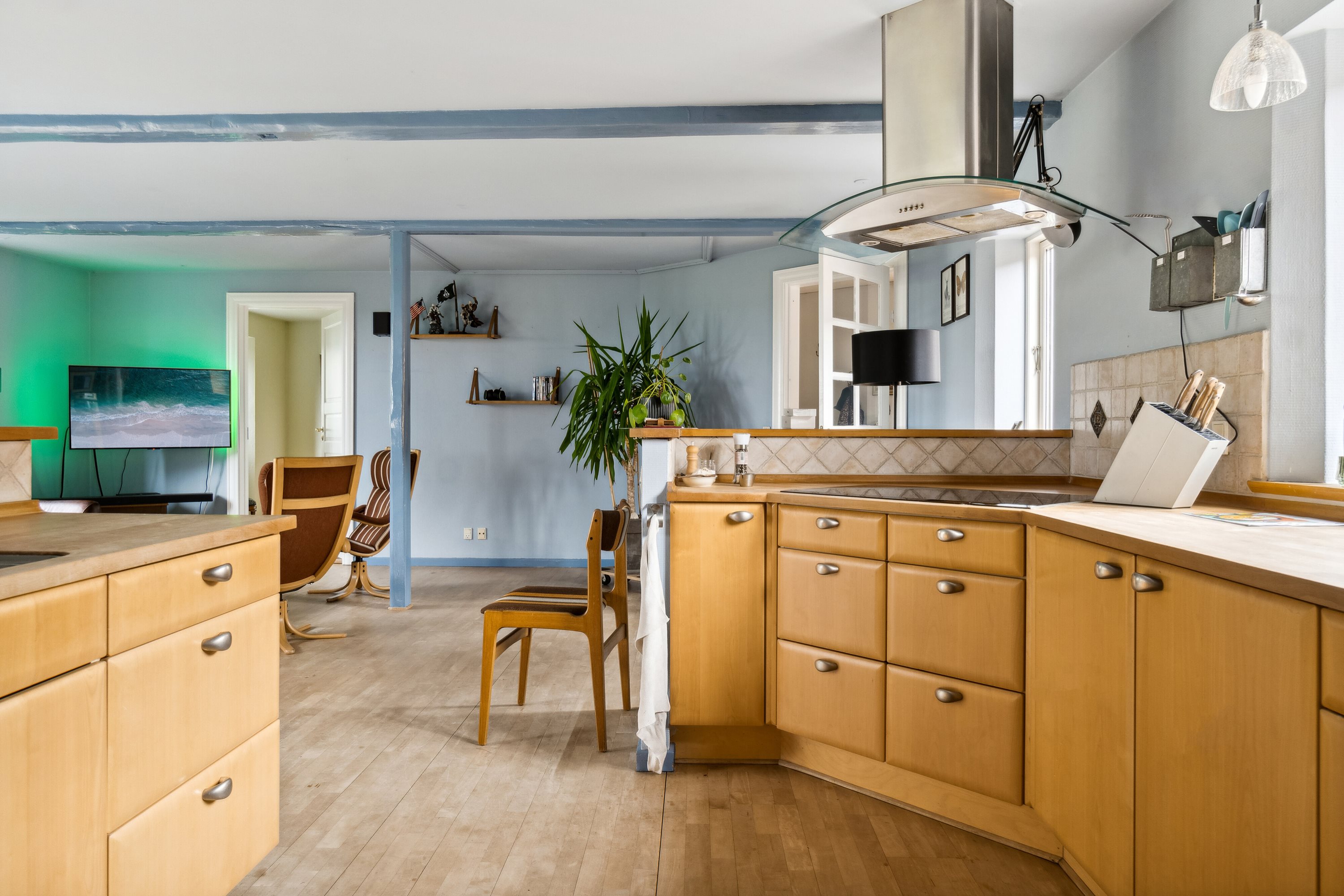 Fremhævet køkken billede i fuldskærmstilstand. Billede af Drøsselbjergvej 45, Drøsselbjerg, 4200 Slagelse