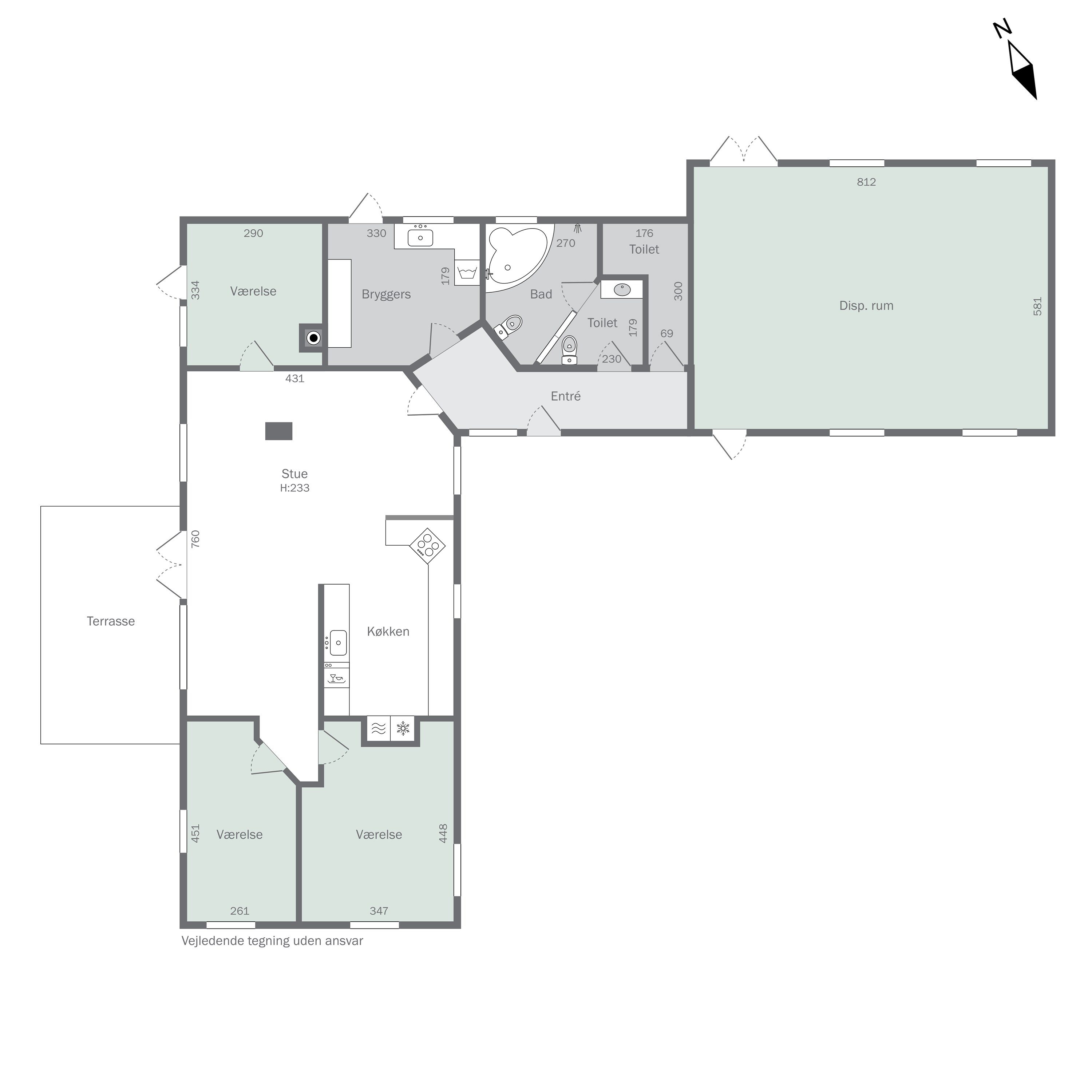 Plantegninger billede af Drøsselbjergvej 45, Drøsselbjerg, 4200 Slagelse