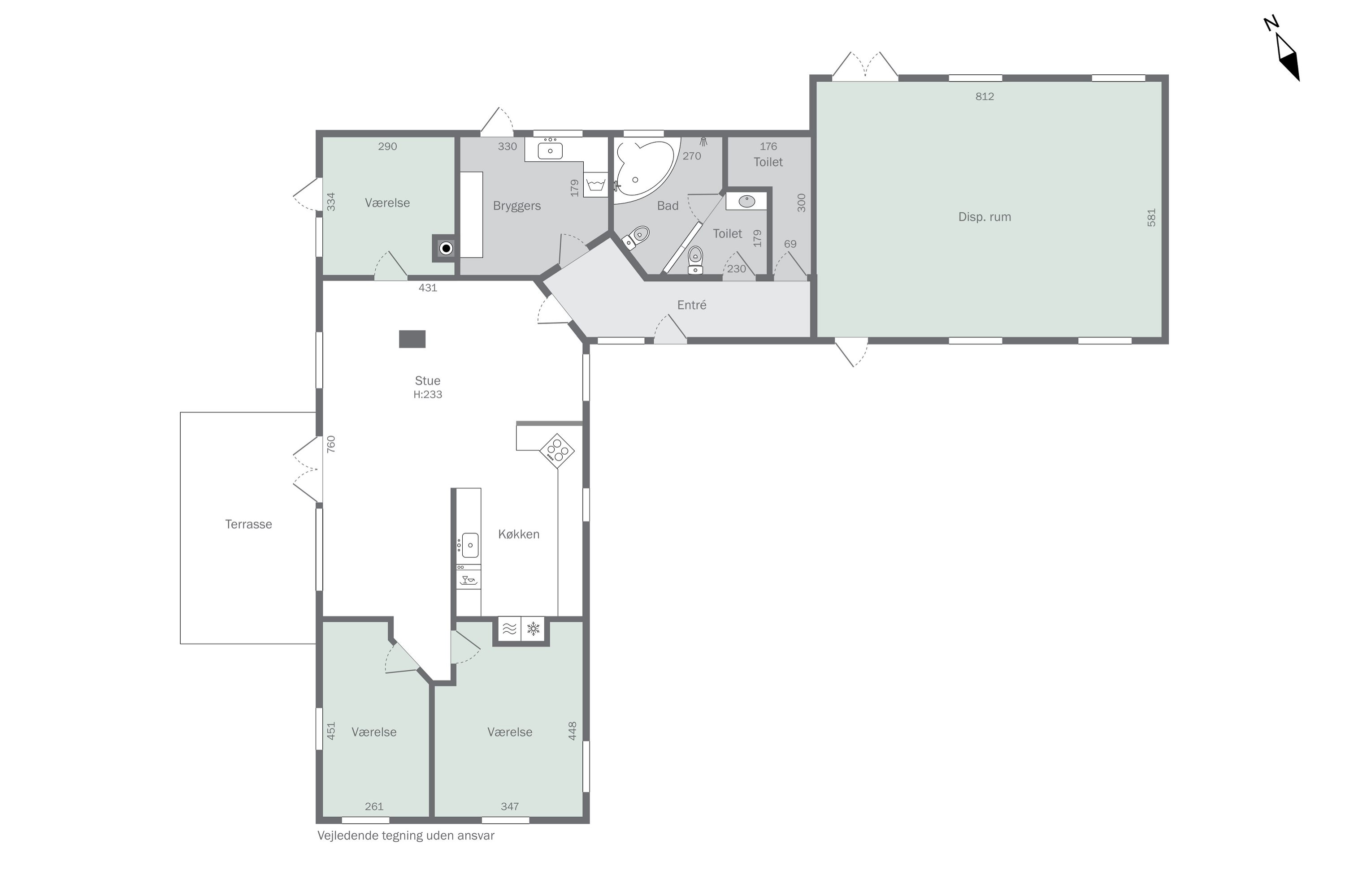Plantegninger billede af Drøsselbjergvej 45, Drøsselbjerg, 4200 Slagelse