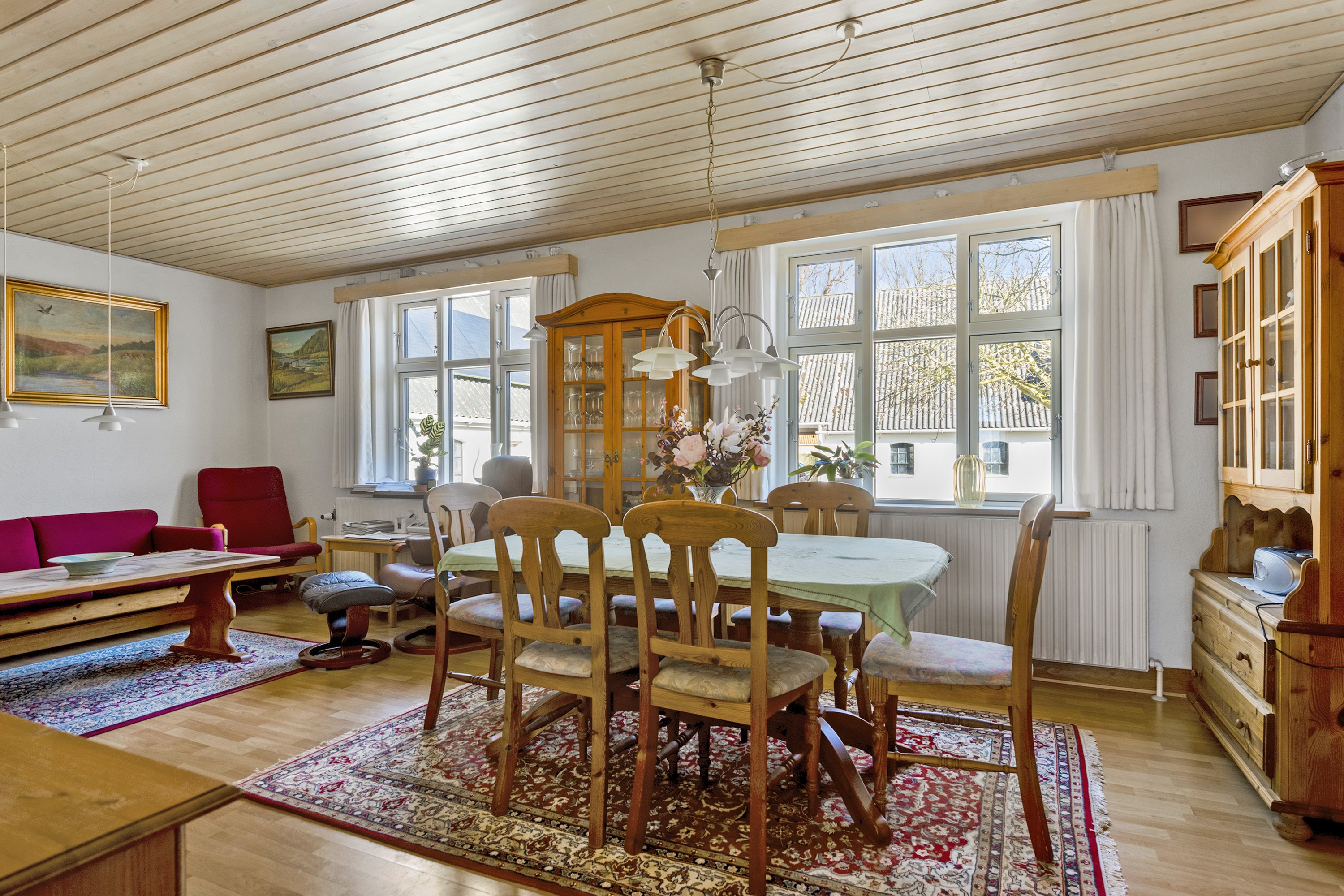 Fremhævet spisestue billede i fuldskærmstilstand. Billede af Krogsgade 4, Gylling, 8300 Odder