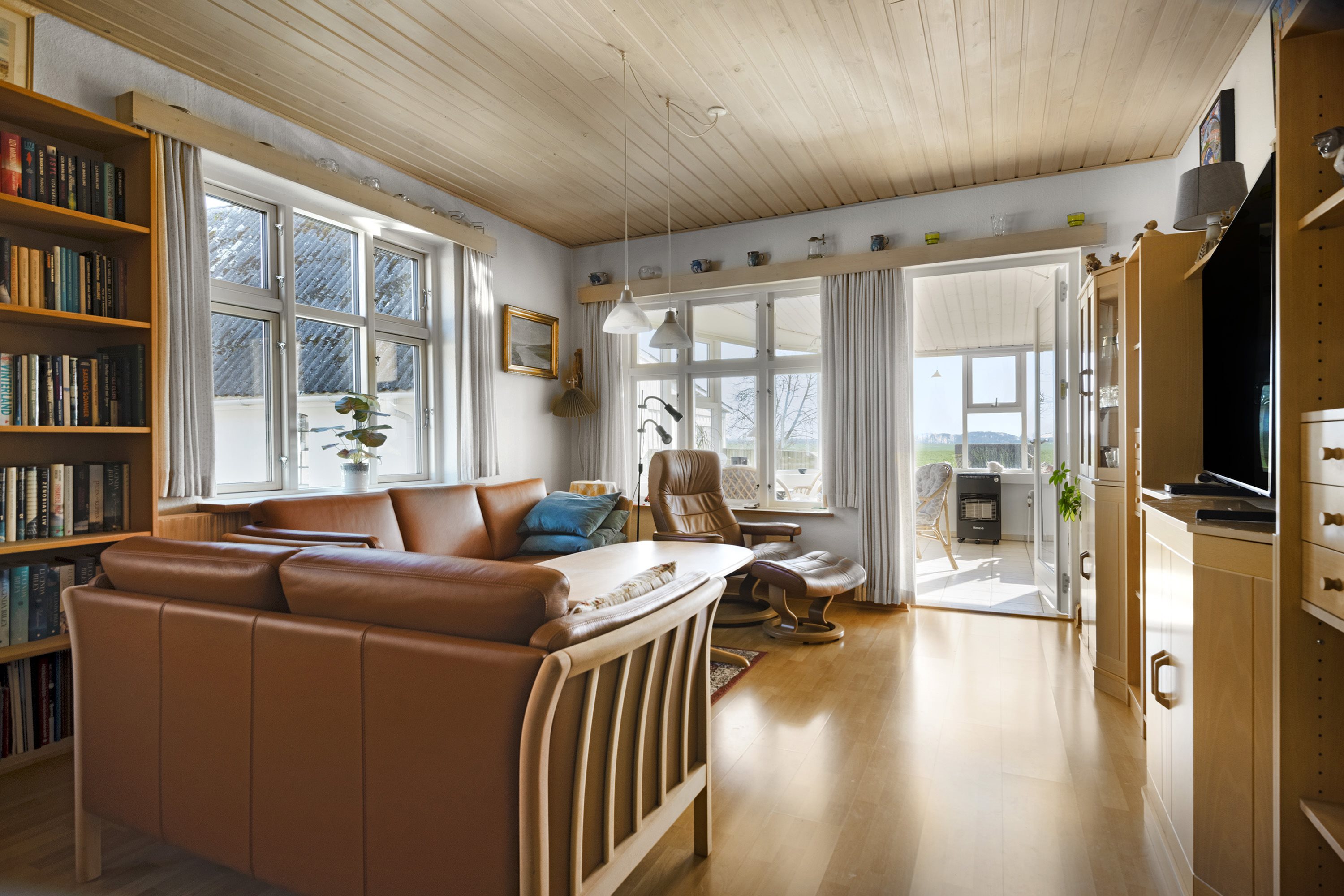 Fremhævet stue billede i fuldskærmstilstand. Billede af Krogsgade 4, Gylling, 8300 Odder