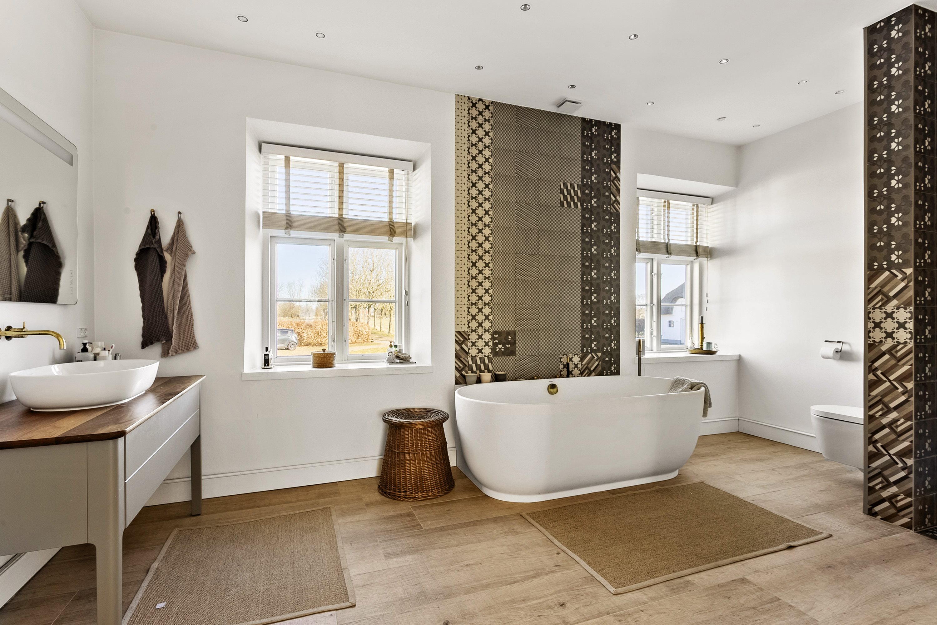 Fremhævet badeværelse billede i fuldskærmstilstand. Billede af Maltvej 94, Malt, 6600 Vejen