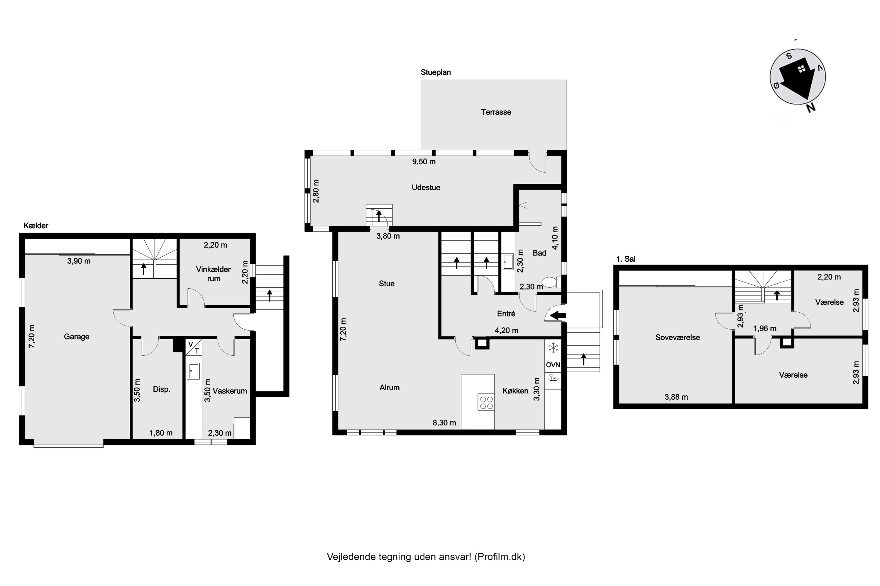 Plantegninger billede af Skovbrynet 3, 7620 Lemvig