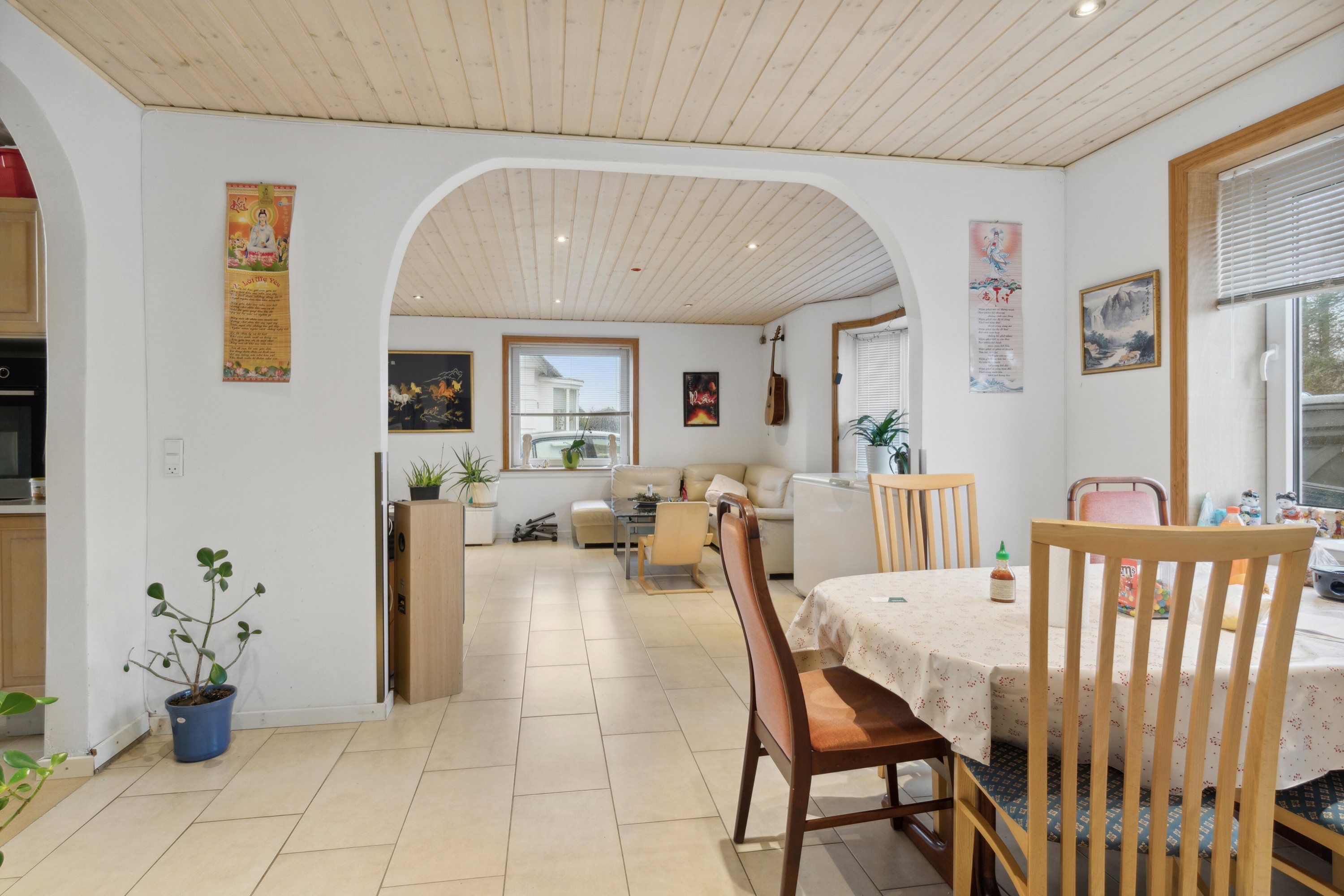 Fremhævet spisestue billede i fuldskærmstilstand. Billede af Krustrupvej 176, 9800 Hjørring