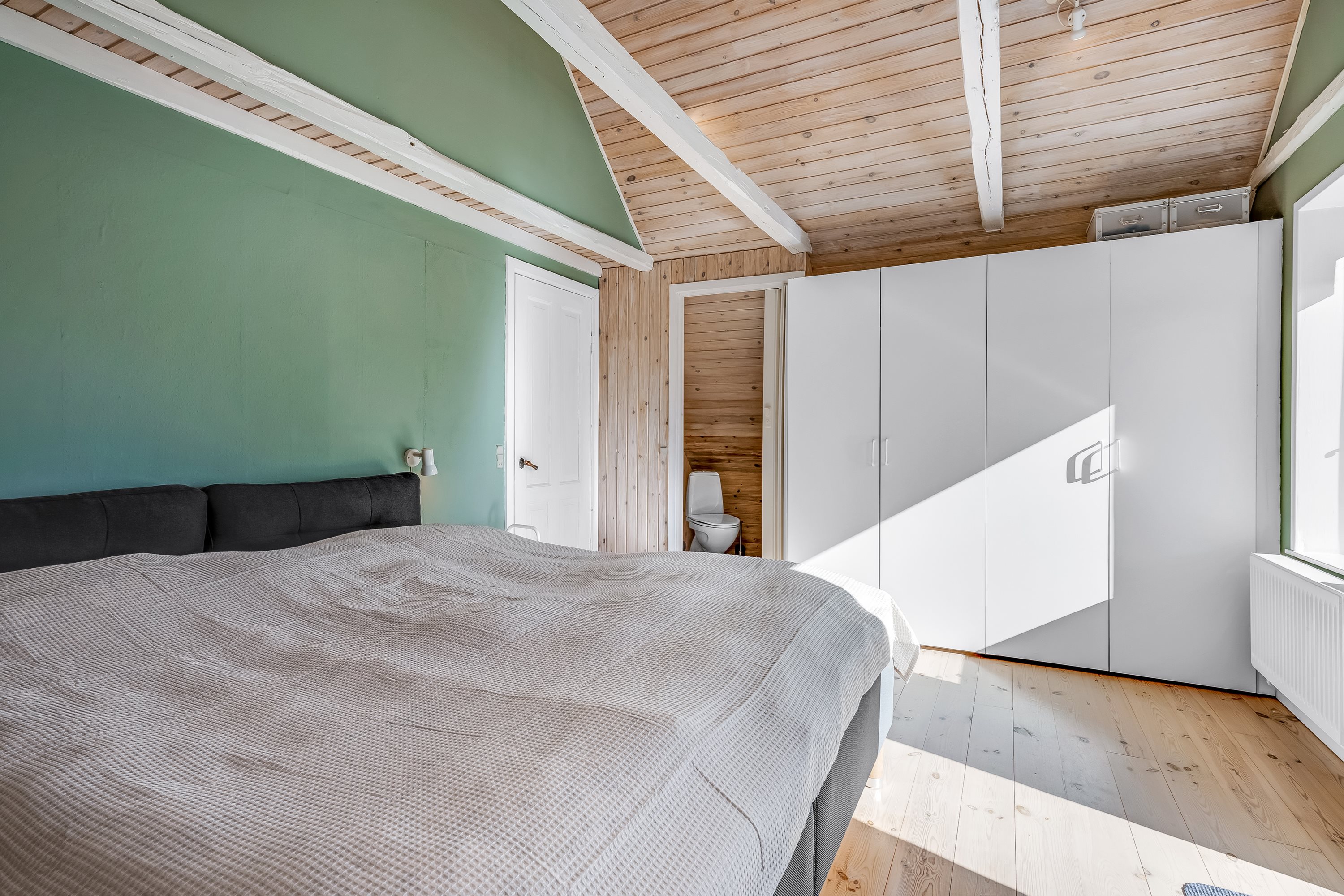 Fremhævet soveværelse billede i fuldskærmstilstand. Billede af Skjernvej 39, 7500 Holstebro