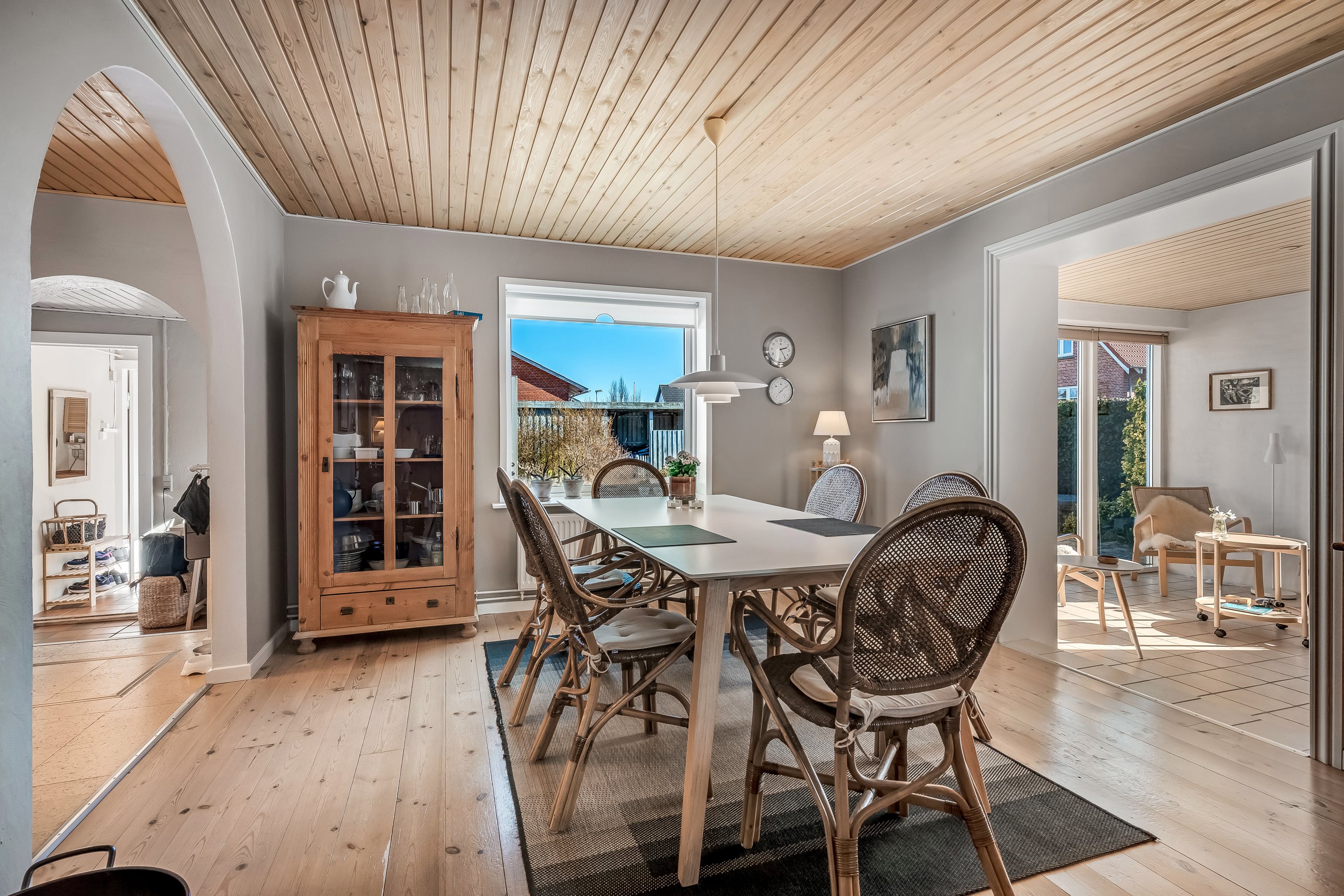 Fremhævet stue billede i fuldskærmstilstand. Billede af Skjernvej 39, 7500 Holstebro