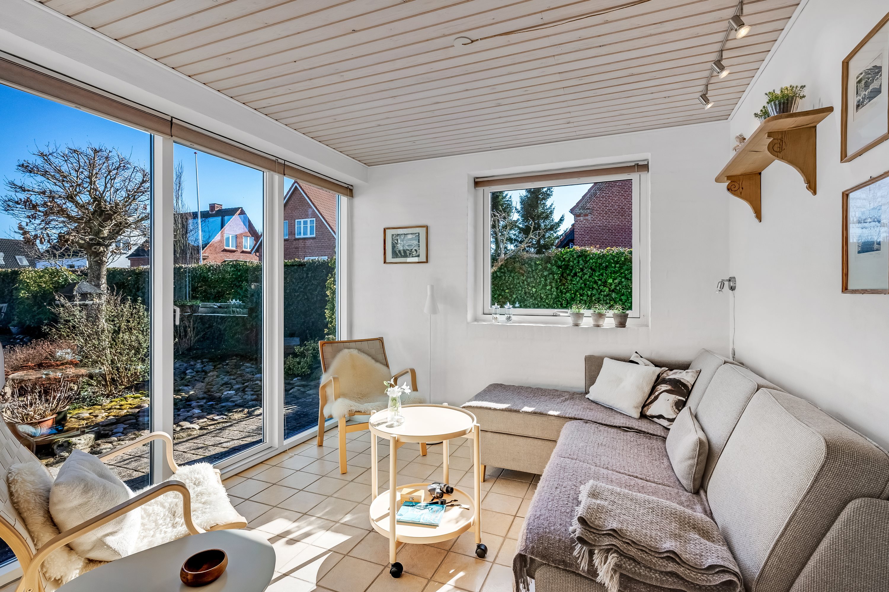 Fremhævet stue billede i fuldskærmstilstand. Billede af Skjernvej 39, 7500 Holstebro