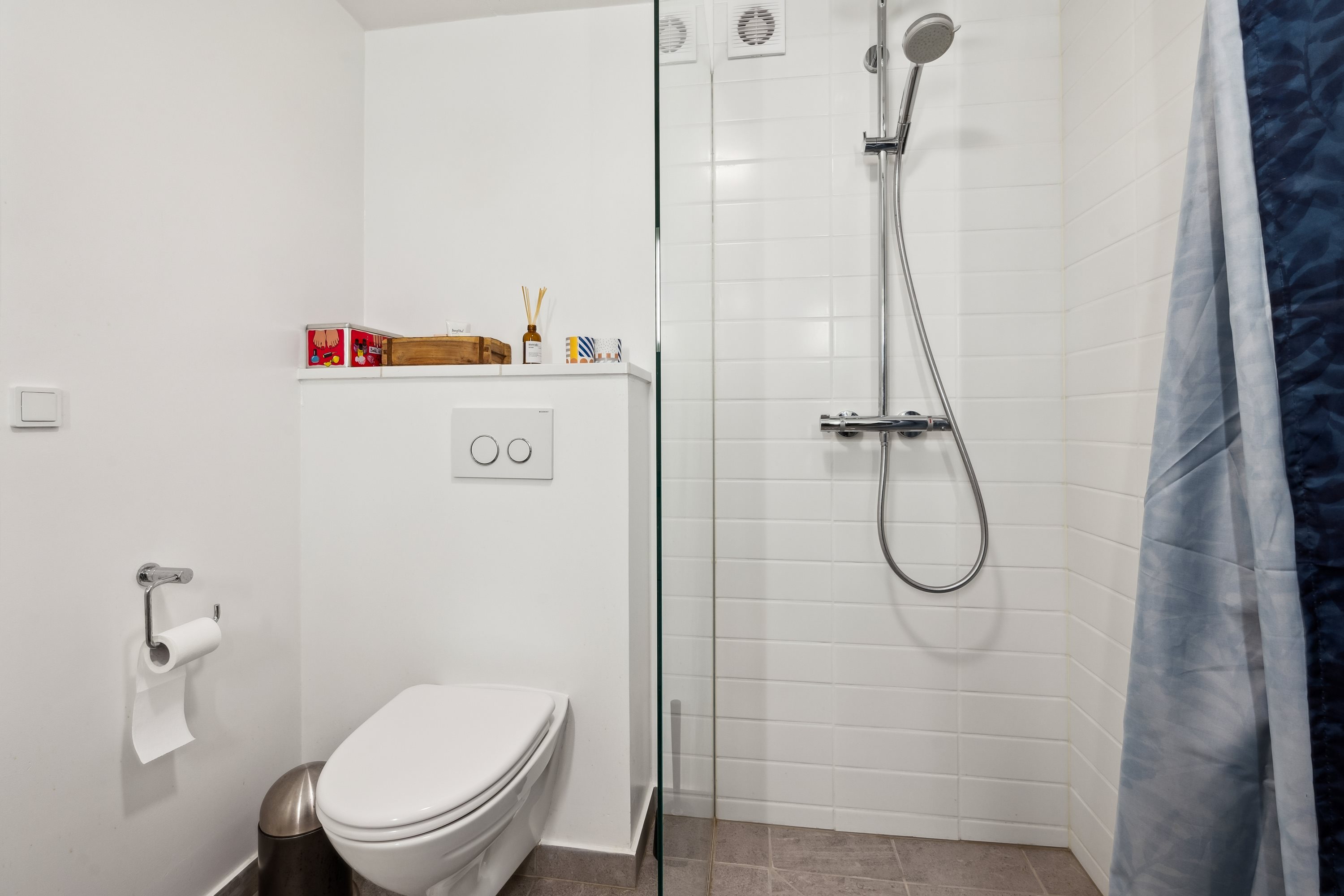 Fremhævet badeværelse billede i fuldskærmstilstand. Billede af Tretommervej 58, 8240 Risskov