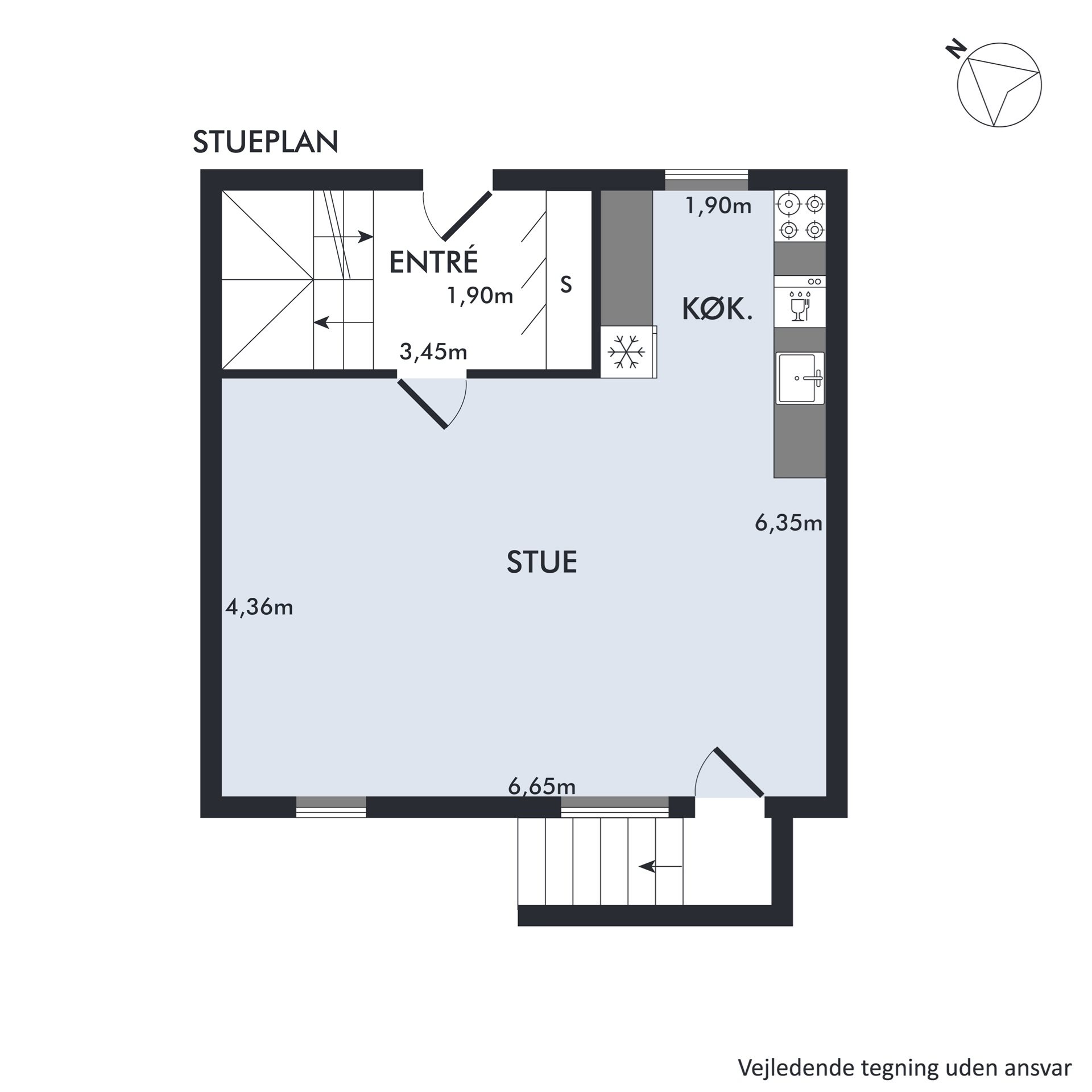 Plantegninger billede af Tretommervej 58, 8240 Risskov