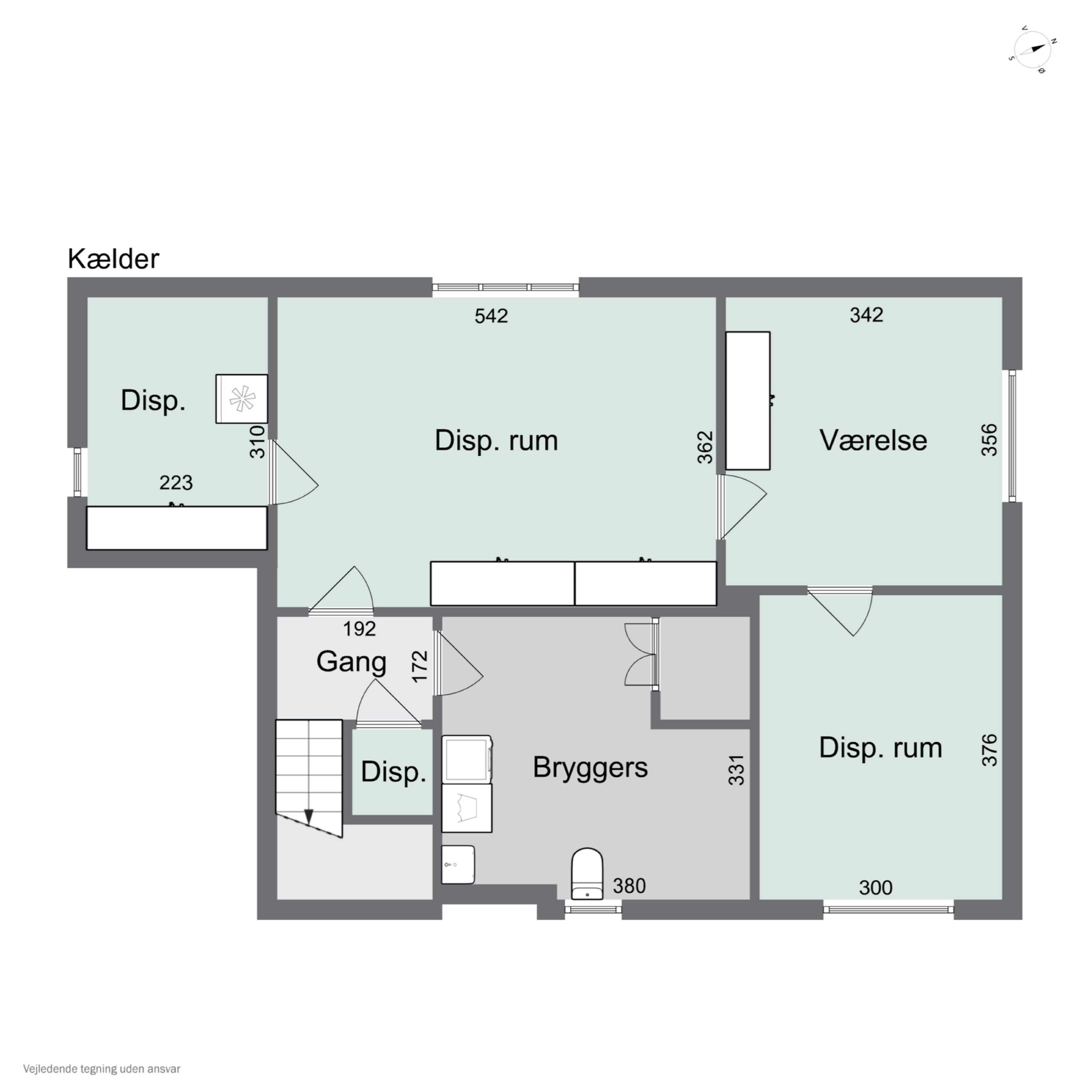 Plantegninger billede af Birkholmsvej 36, 2800 Kongens Lyngby