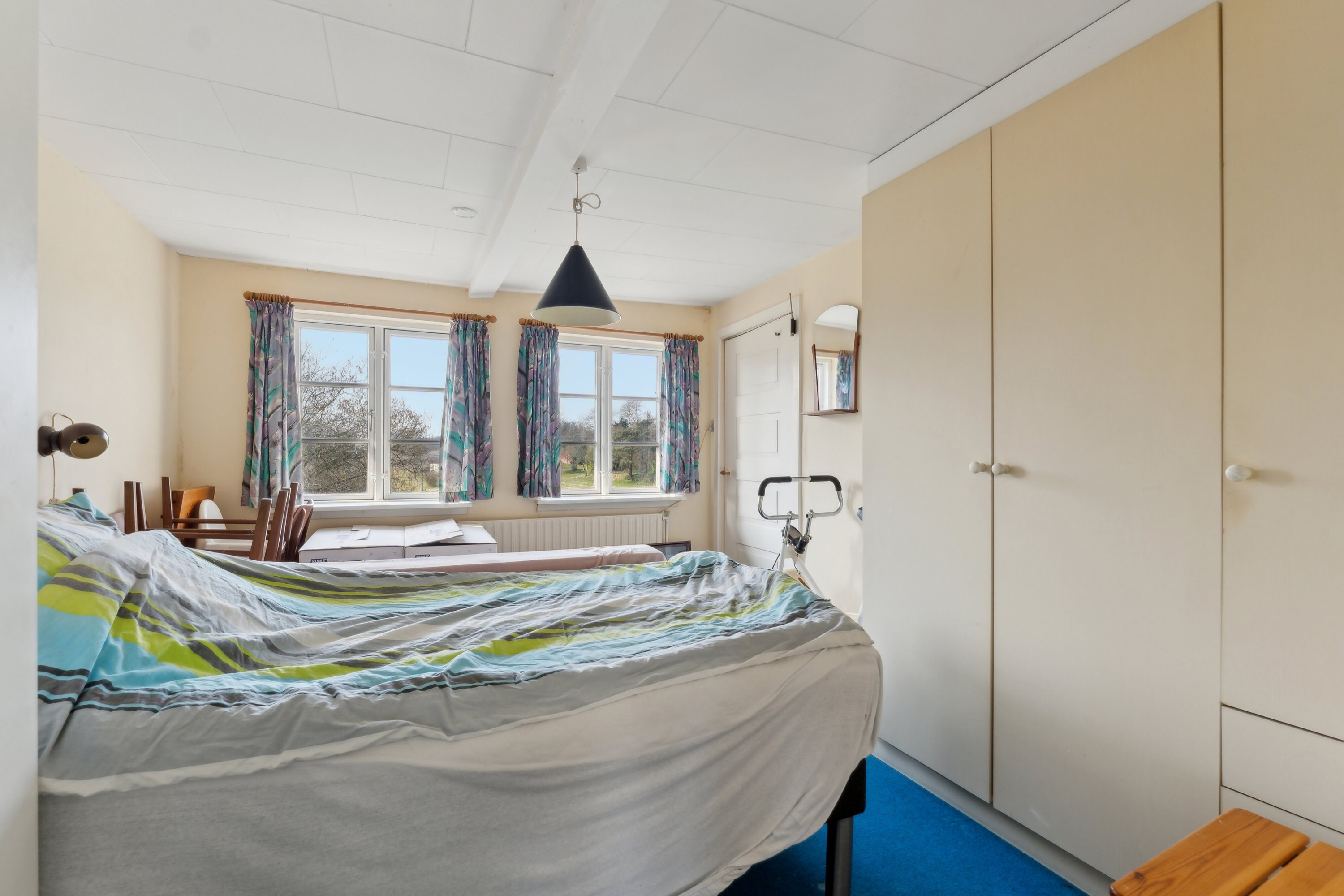 Fremhævet soveværelse billede i fuldskærmstilstand. Billede af Brændeskovvej 18, Tved, 5700 Svendborg