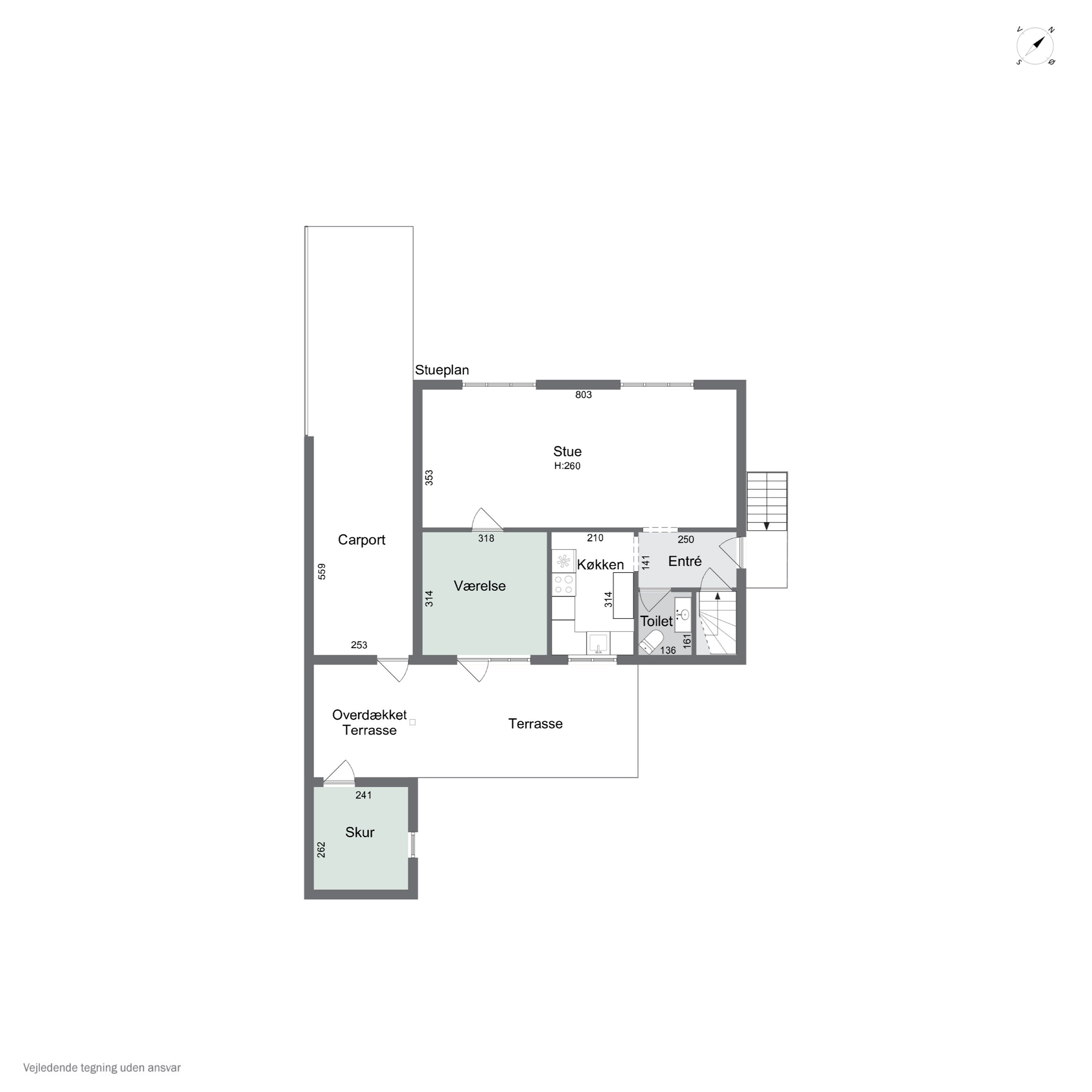 Plantegninger billede af Orevej 58, 4760 Vordingborg