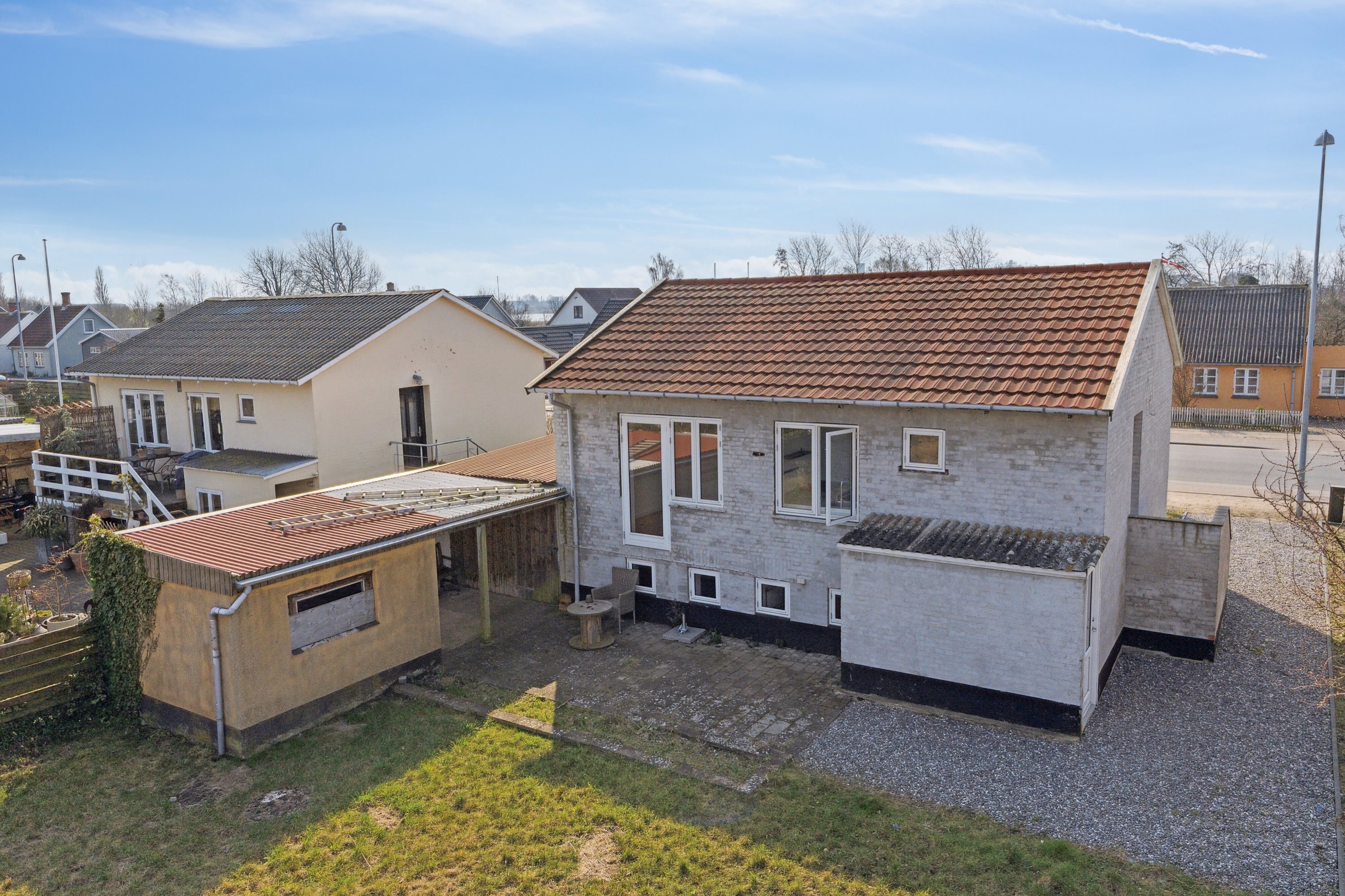 Miniaturebillede 2: set fra haven. Billede af Orevej 58, 4760 Vordingborg