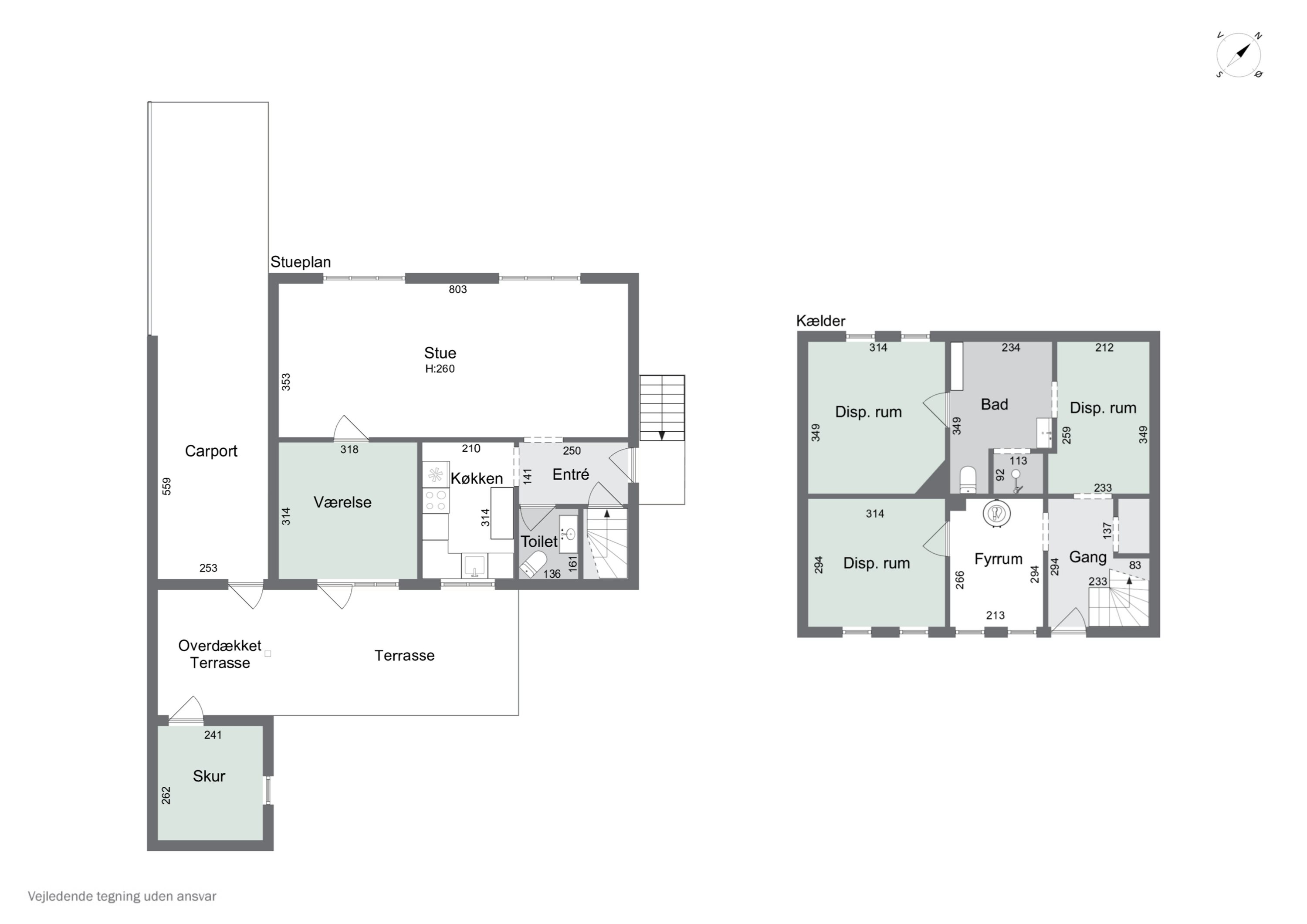 Plantegninger billede af Orevej 58, 4760 Vordingborg