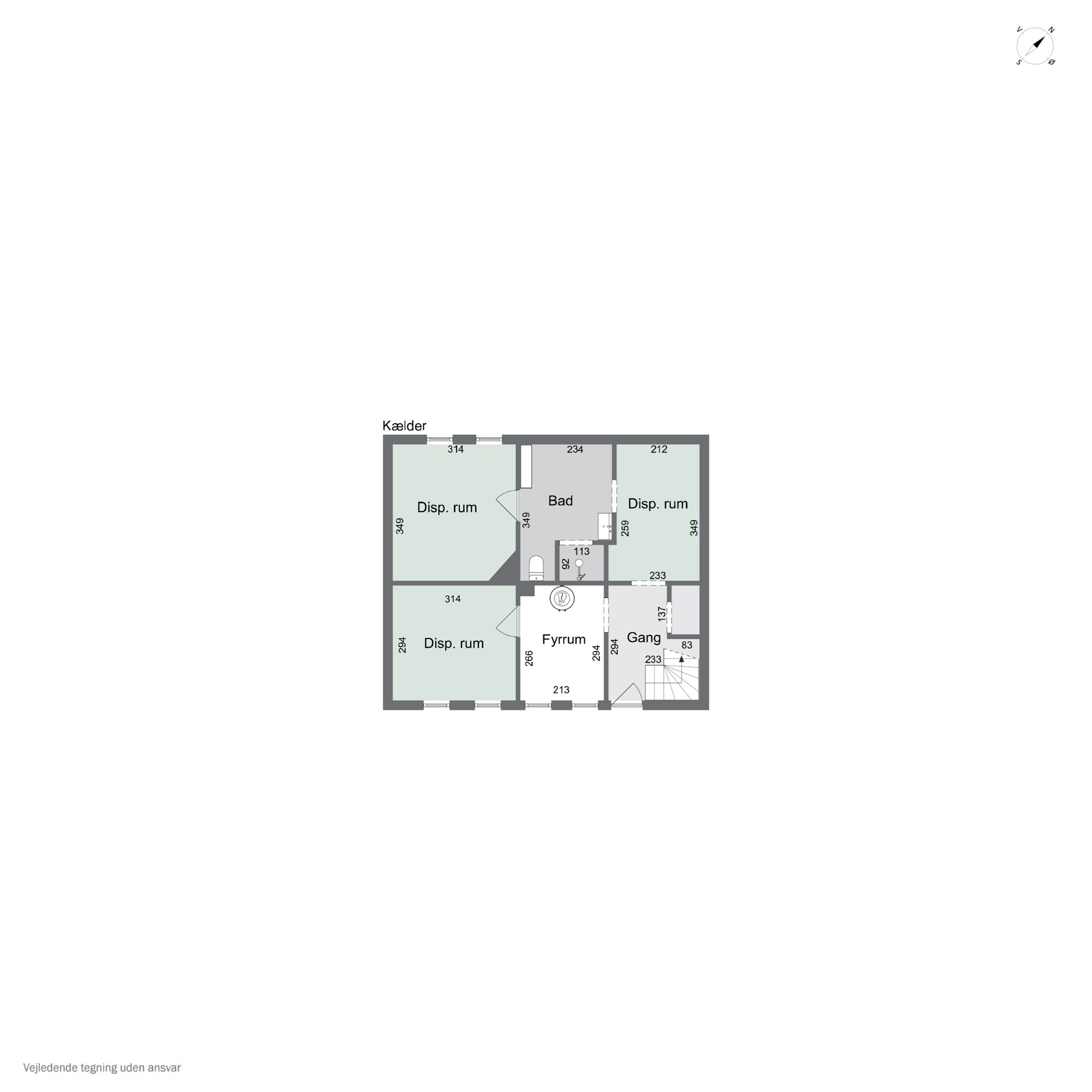 Plantegninger billede af Orevej 58, 4760 Vordingborg