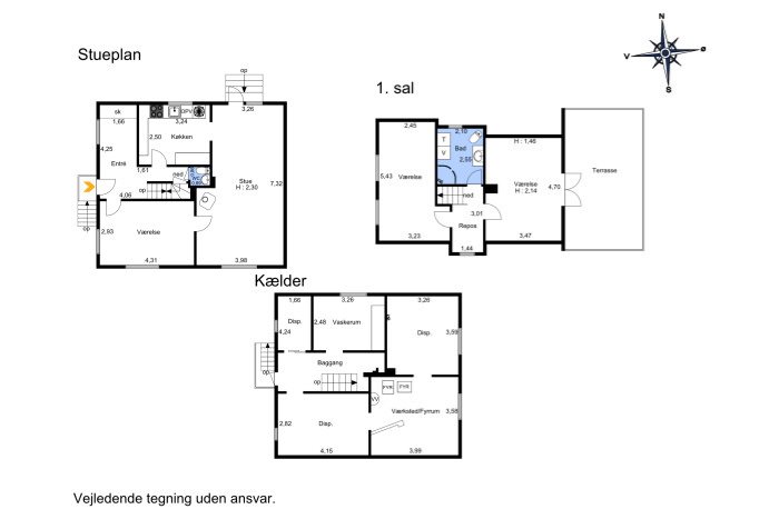 Plantegninger billede af Udbyhøjvej 653, Råby, 8970 Havndal