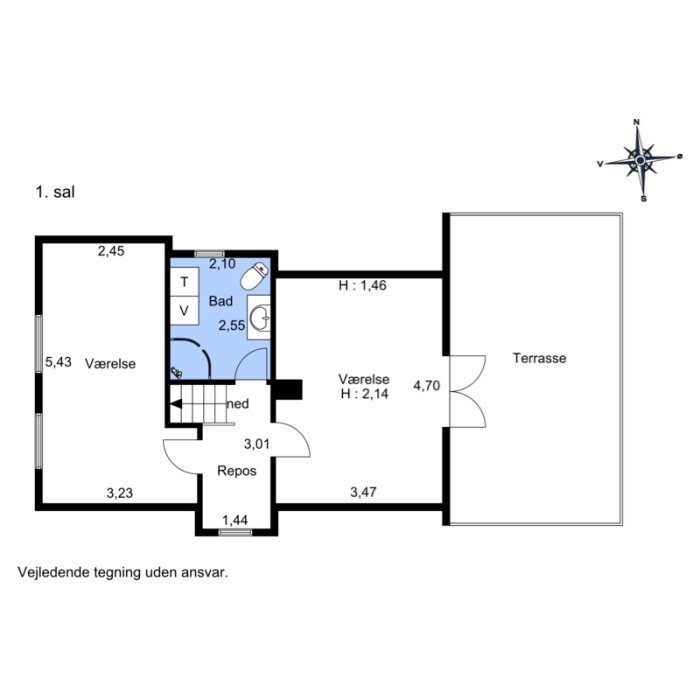 Plantegninger billede af Udbyhøjvej 653, Råby, 8970 Havndal