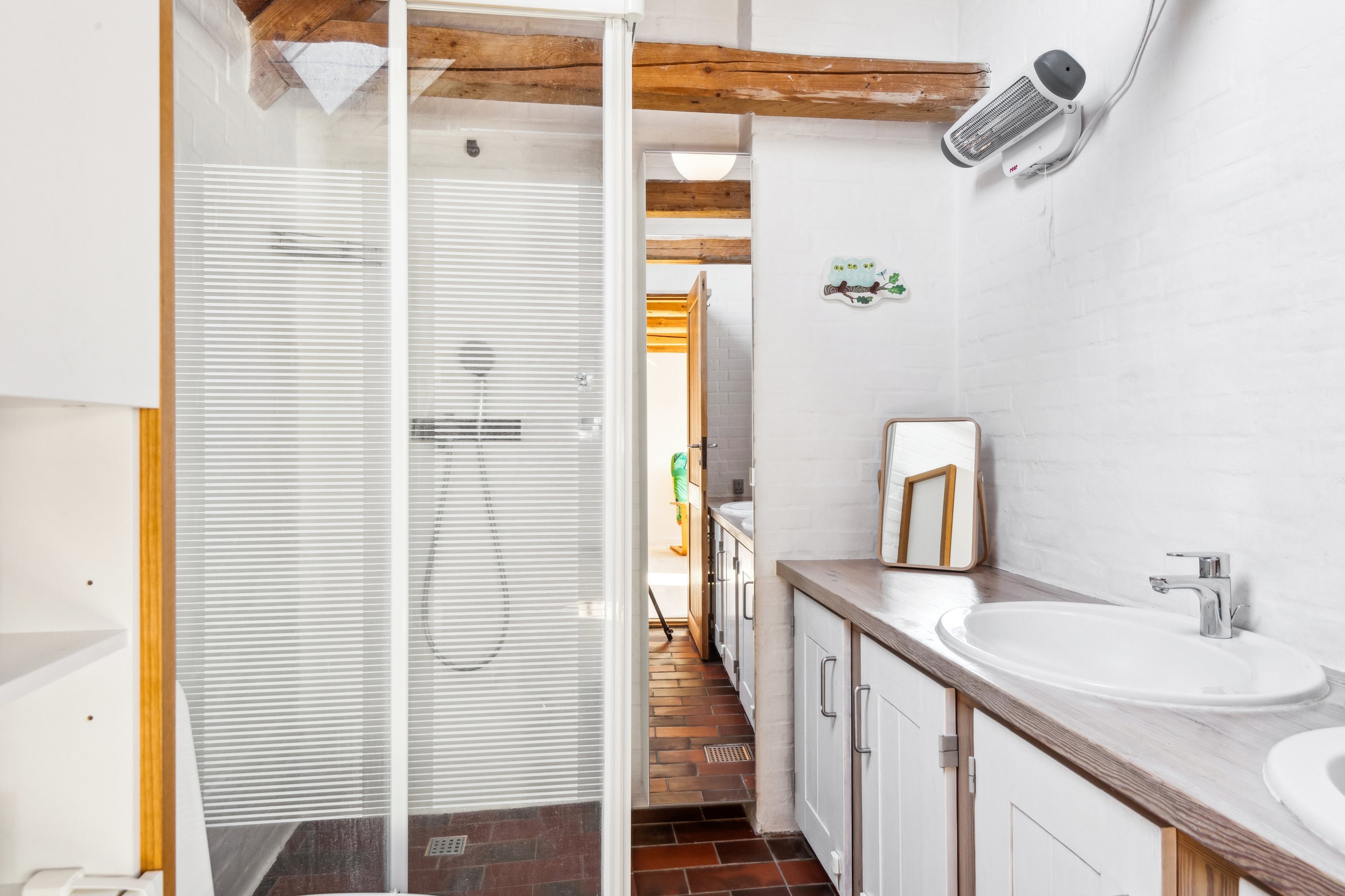 Fremhævet badeværelse billede i fuldskærmstilstand. Billede af Horsens Byvej 7, 9520 Skørping