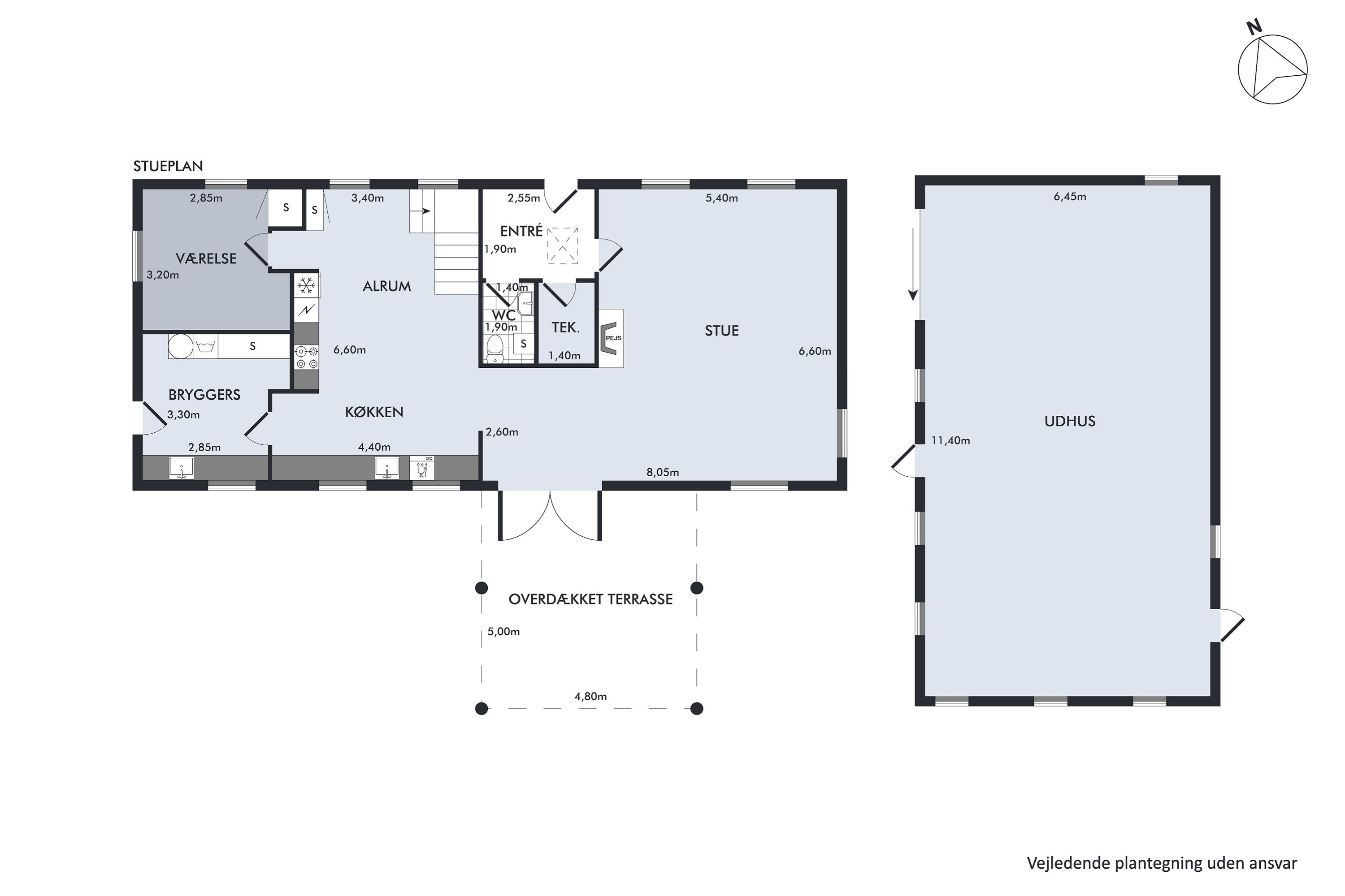 Plantegninger billede af Horsens Byvej 7, 9520 Skørping