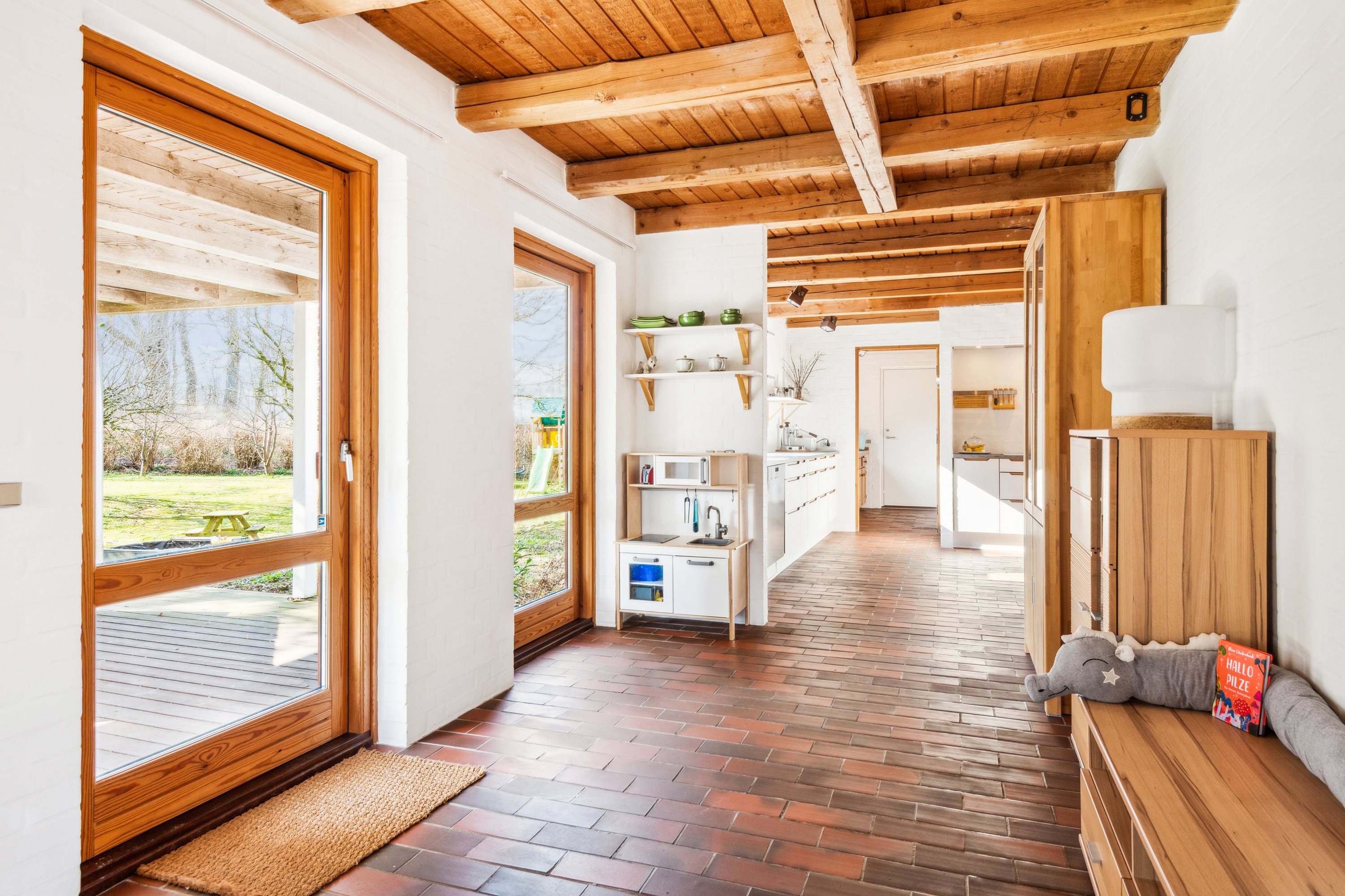 Fremhævet stue billede i fuldskærmstilstand. Billede af Horsens Byvej 7, 9520 Skørping