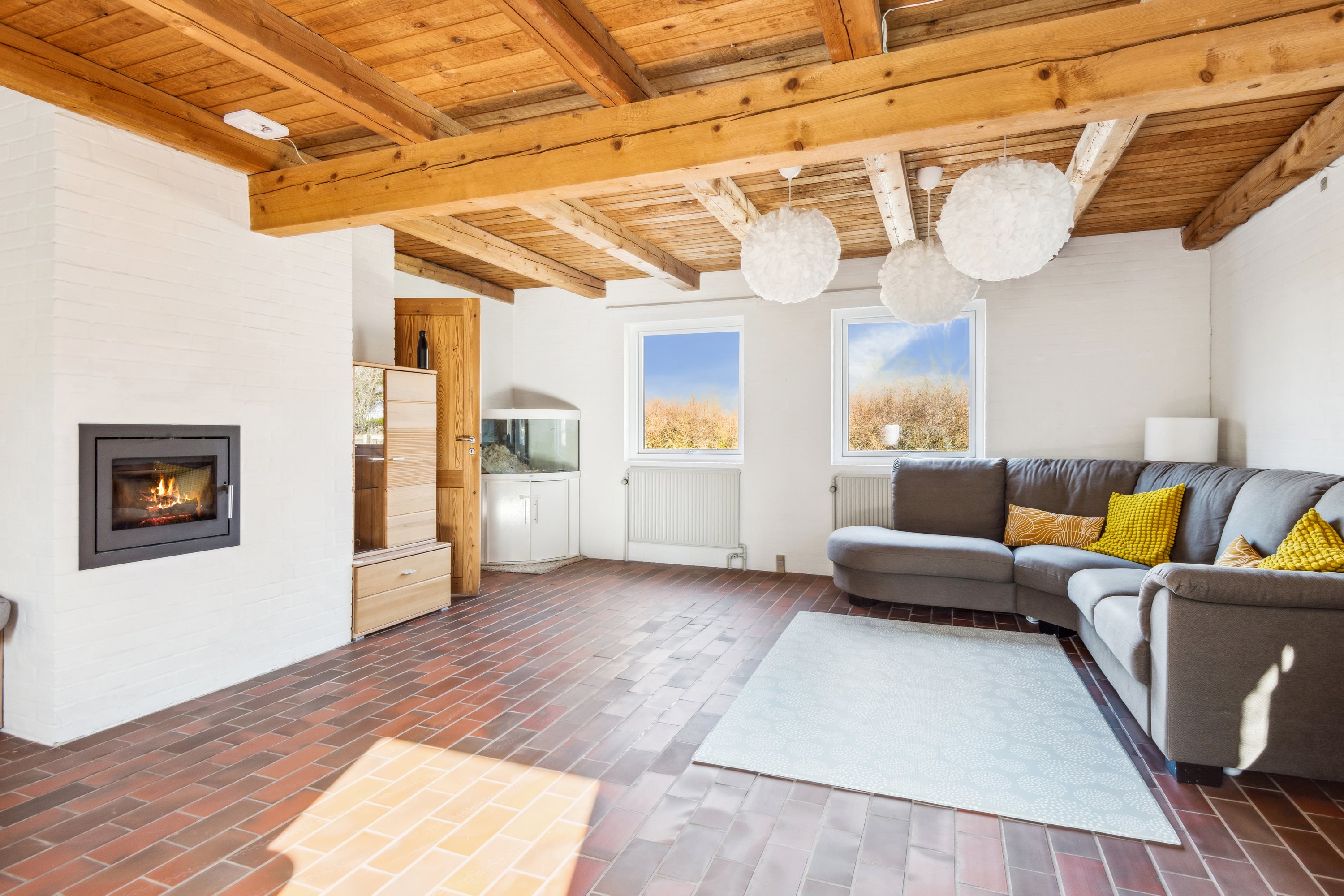 Fremhævet stue billede i fuldskærmstilstand. Billede af Horsens Byvej 7, 9520 Skørping