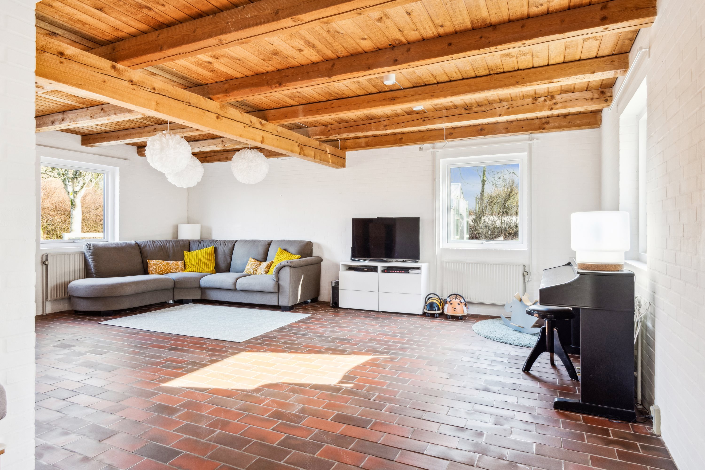 Fremhævet stue billede i fuldskærmstilstand. Billede af Horsens Byvej 7, 9520 Skørping