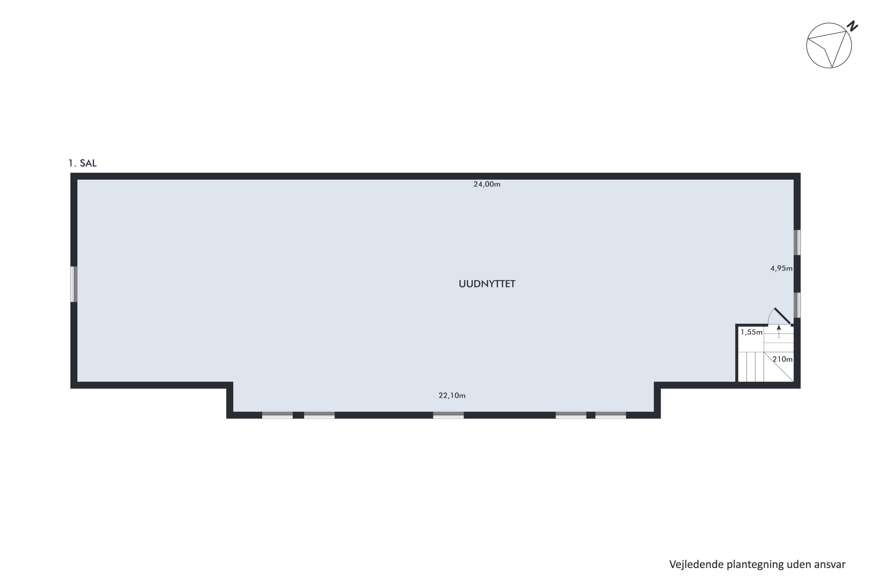 Plantegninger billede af Birkestien 2, Mellerup, 8930 Randers NØ